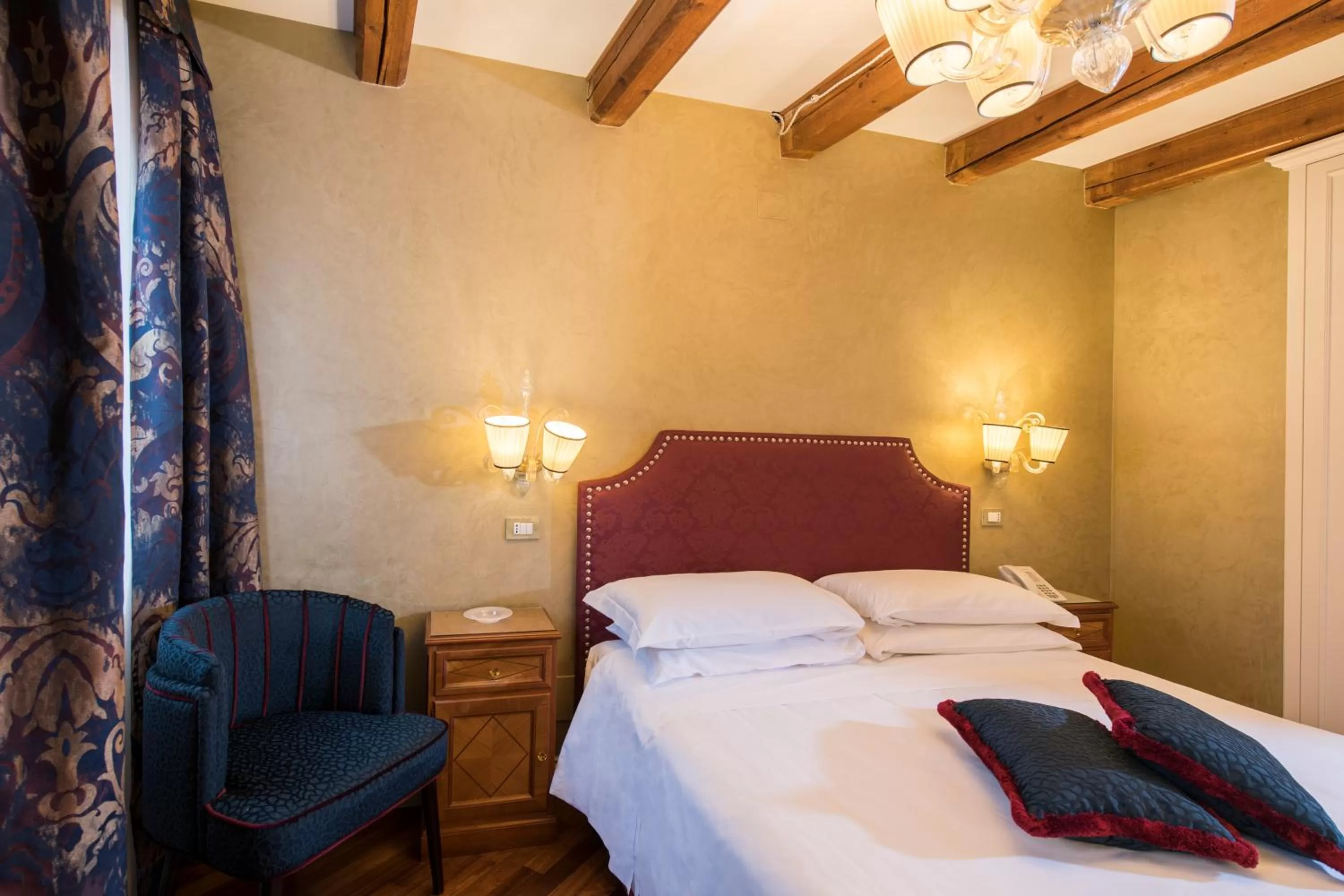 Bed in Hotel Campiello