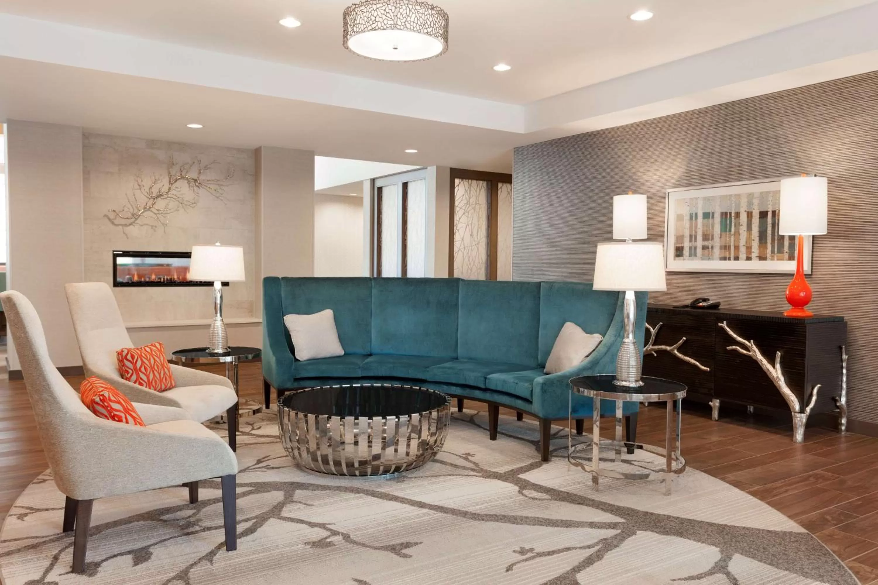 Lobby or reception in Homewood Suites by Hilton Gateway Hills Nashua