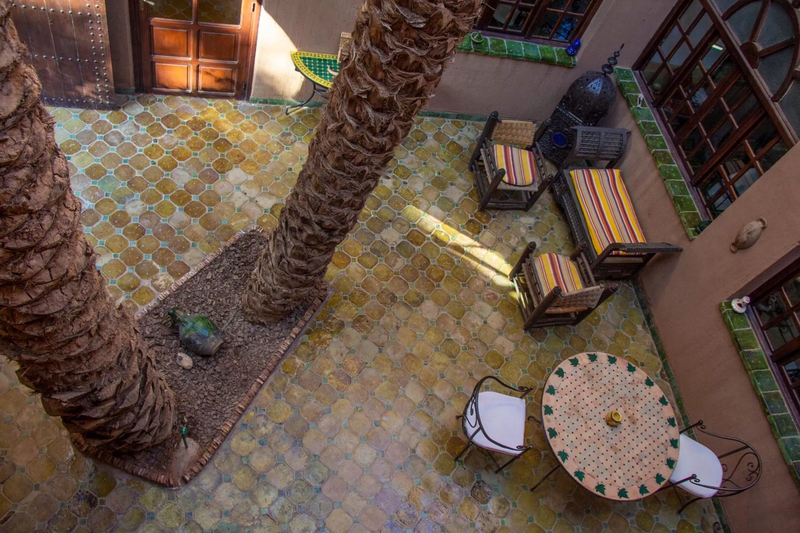 Patio in Dar Nakhla - Zagora guest house