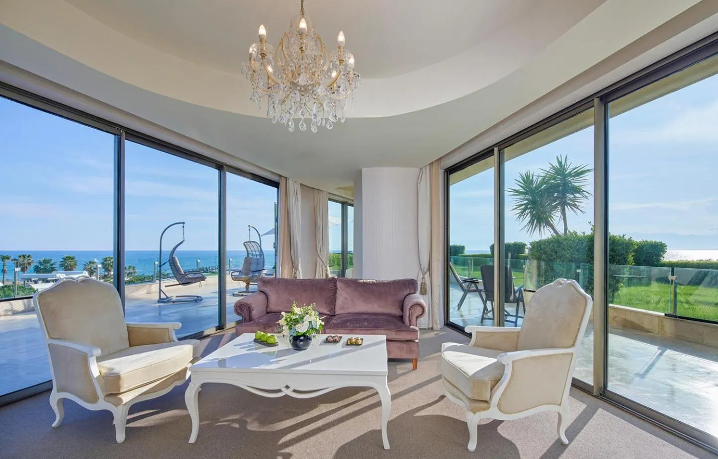 Seating area in Maxx Royal Belek Golf Resort