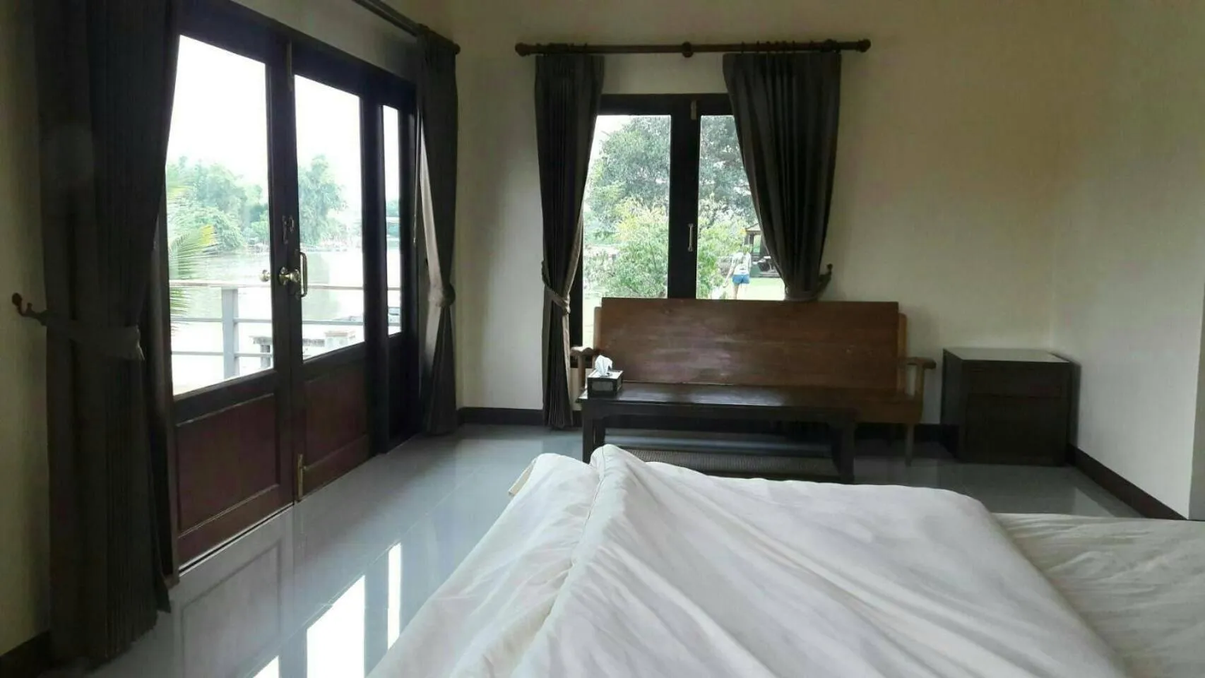 Bed in Thararin Villa