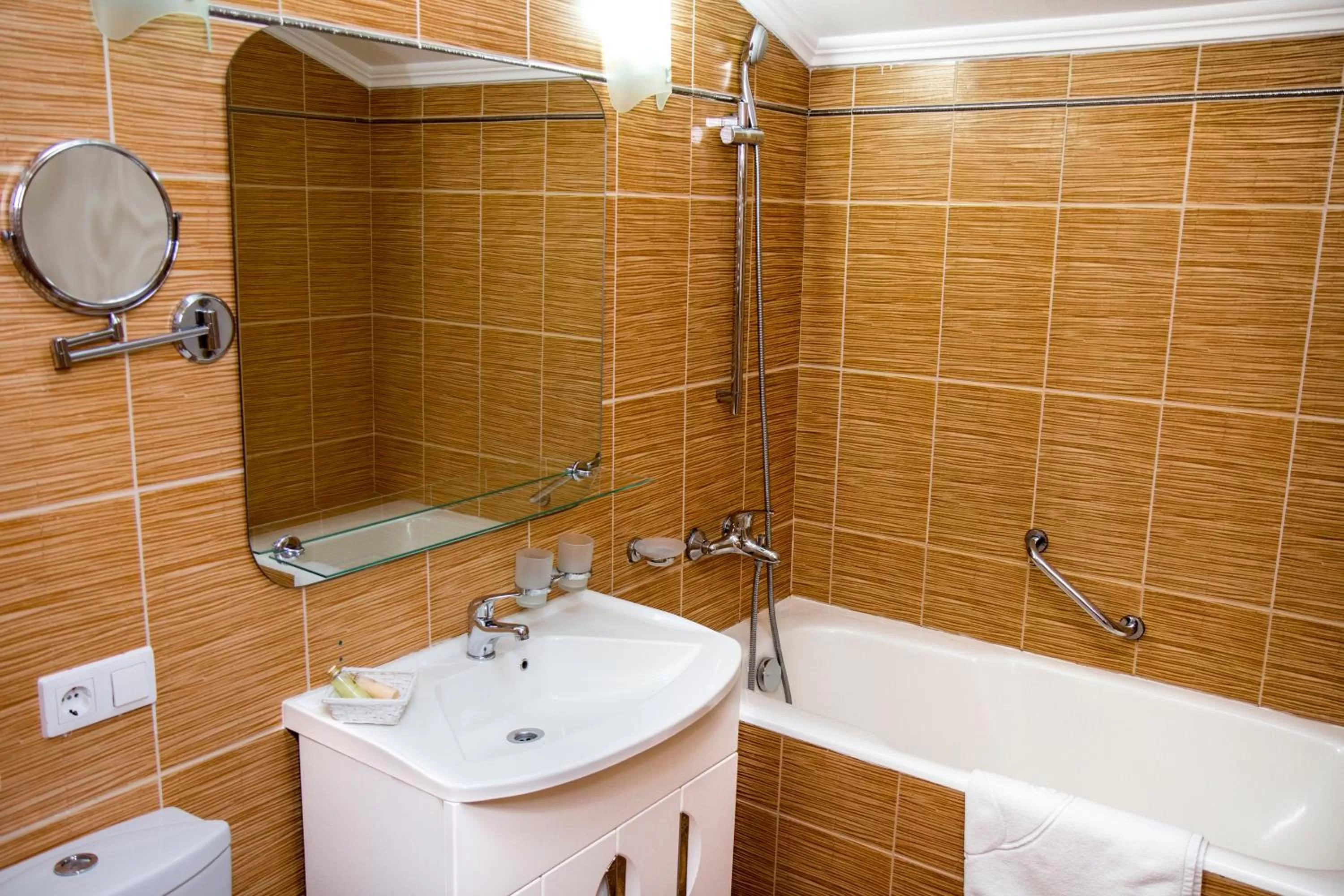 Toilet in Klassik Hotel