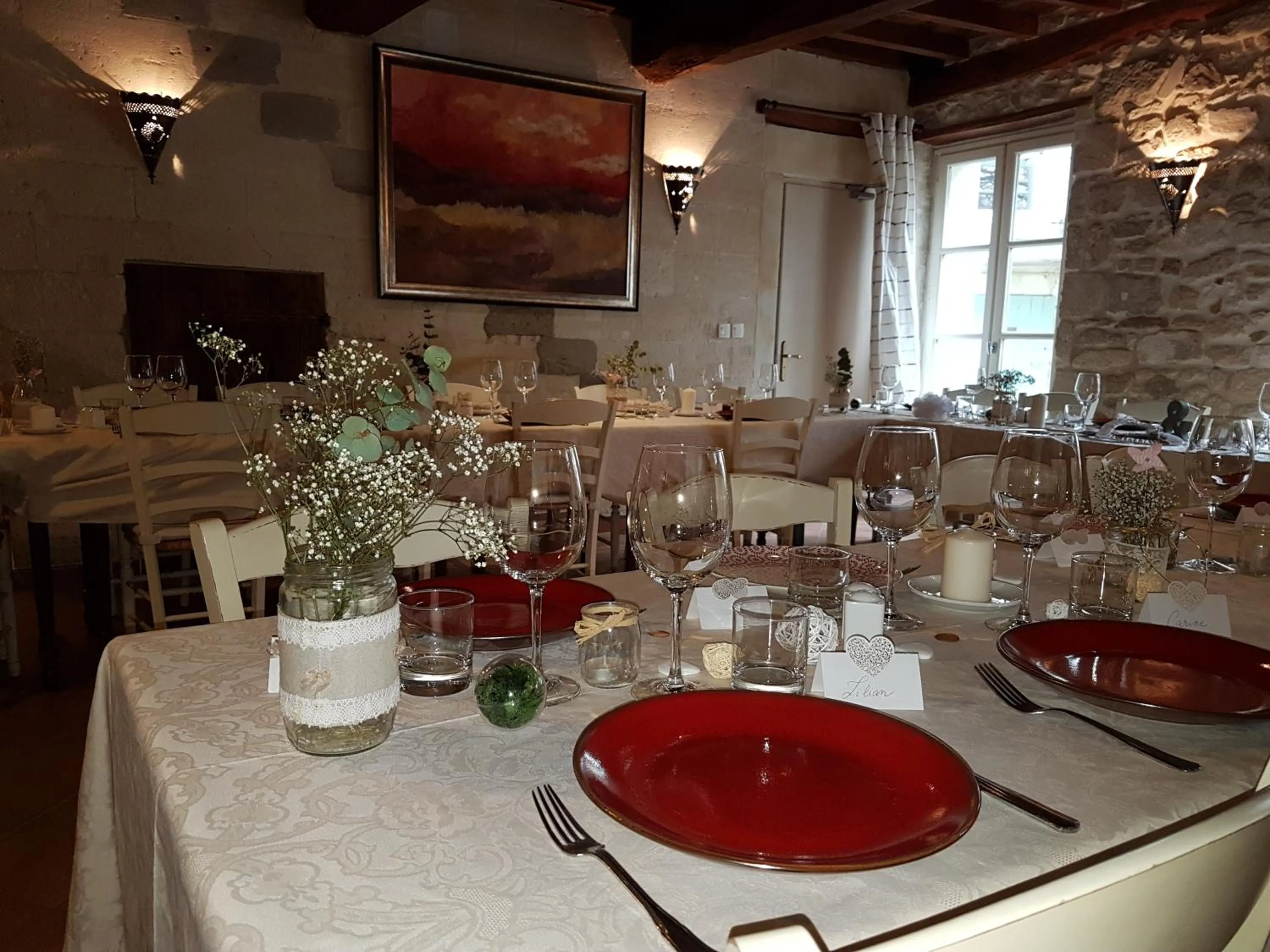 Banquet/Function facilities in Logis Hotel la Ferme