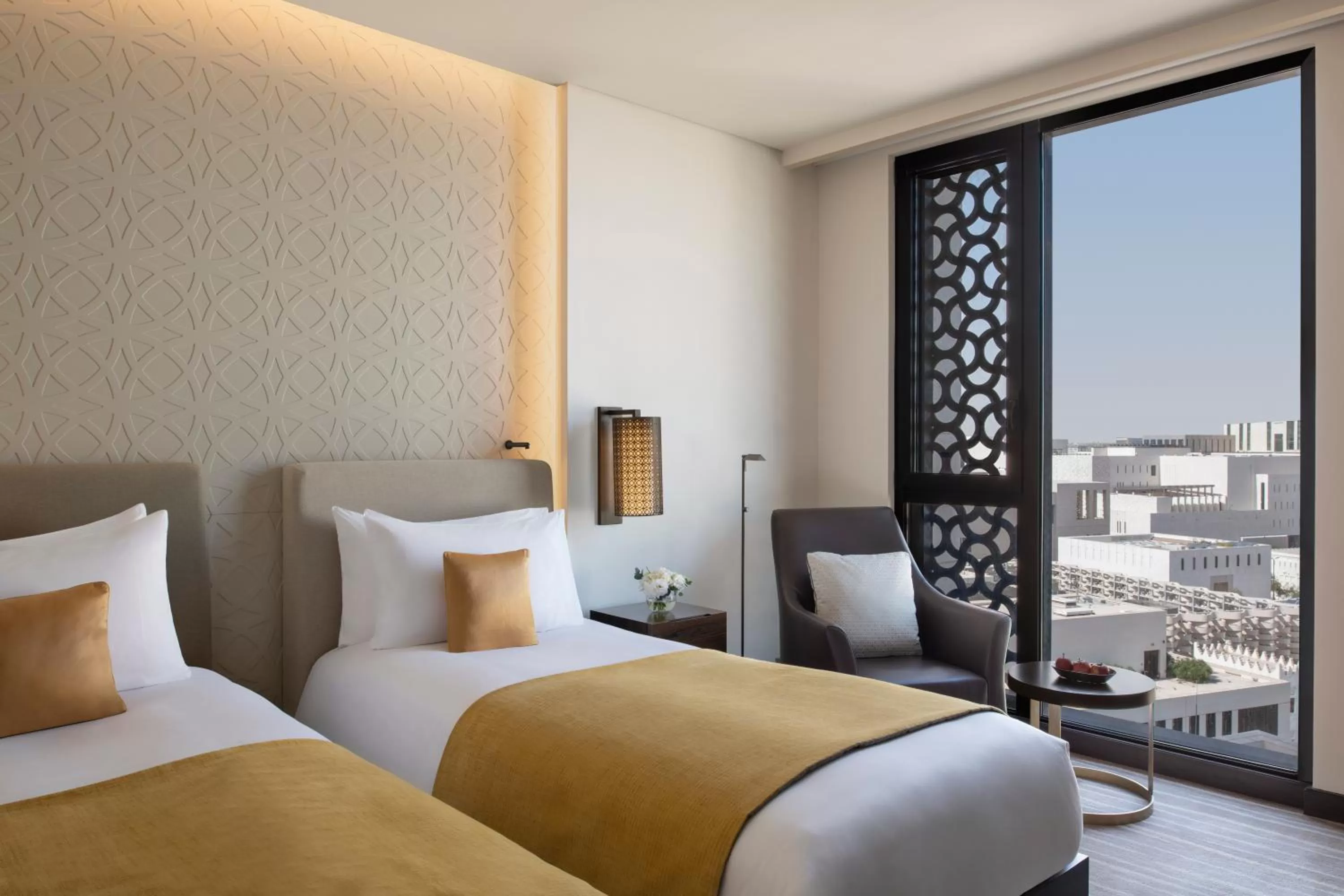 Bed in Alwadi Hotel Doha - MGallery Collection