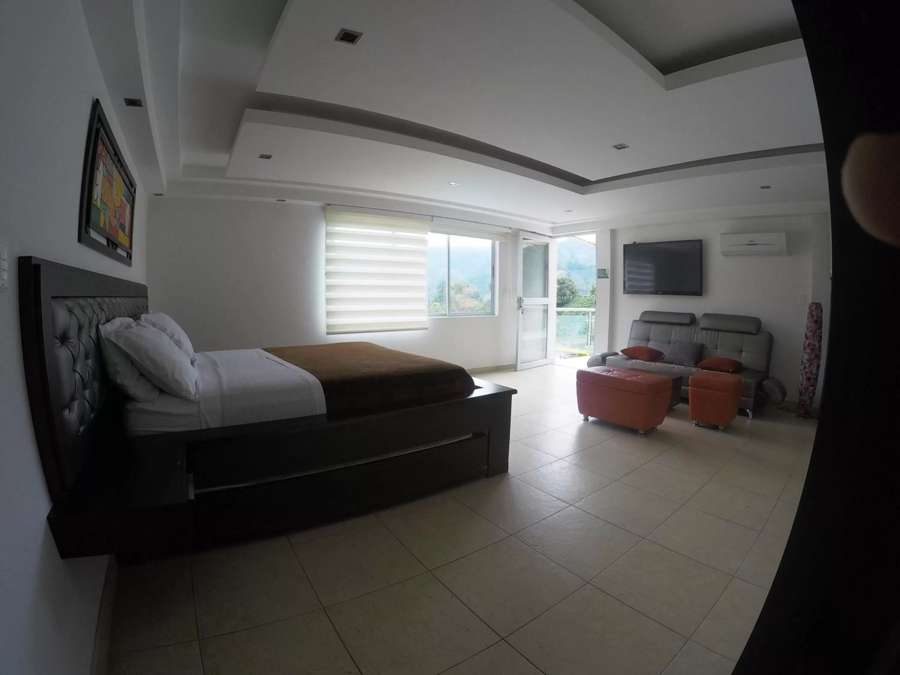 Bed in Sky Club Eco Hotel