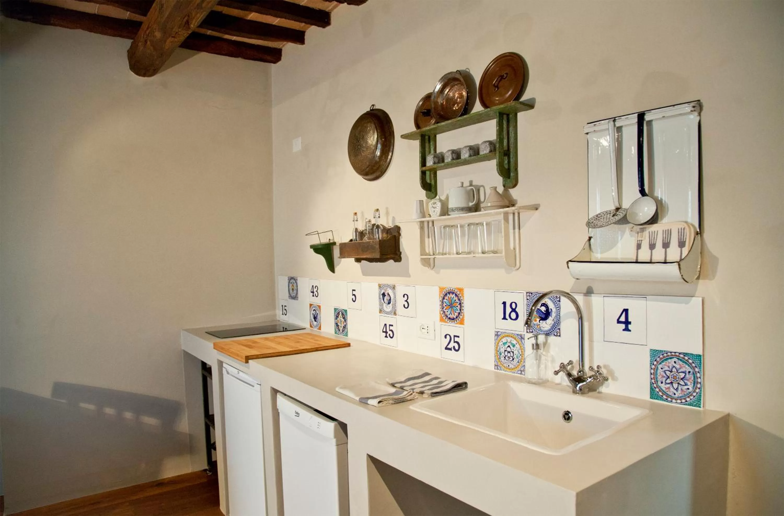 Kitchen or kitchenette in Azienda Agricola Baccagnano