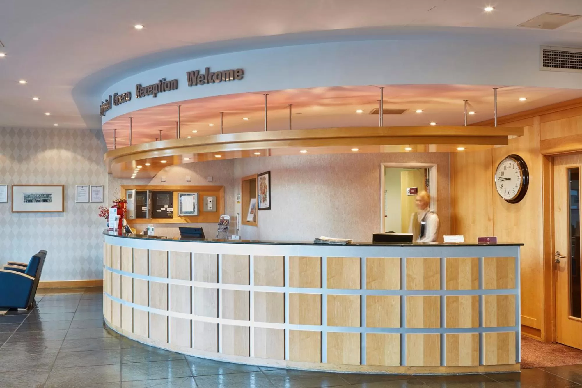 Lobby or reception in Future Inn Cardiff Bay