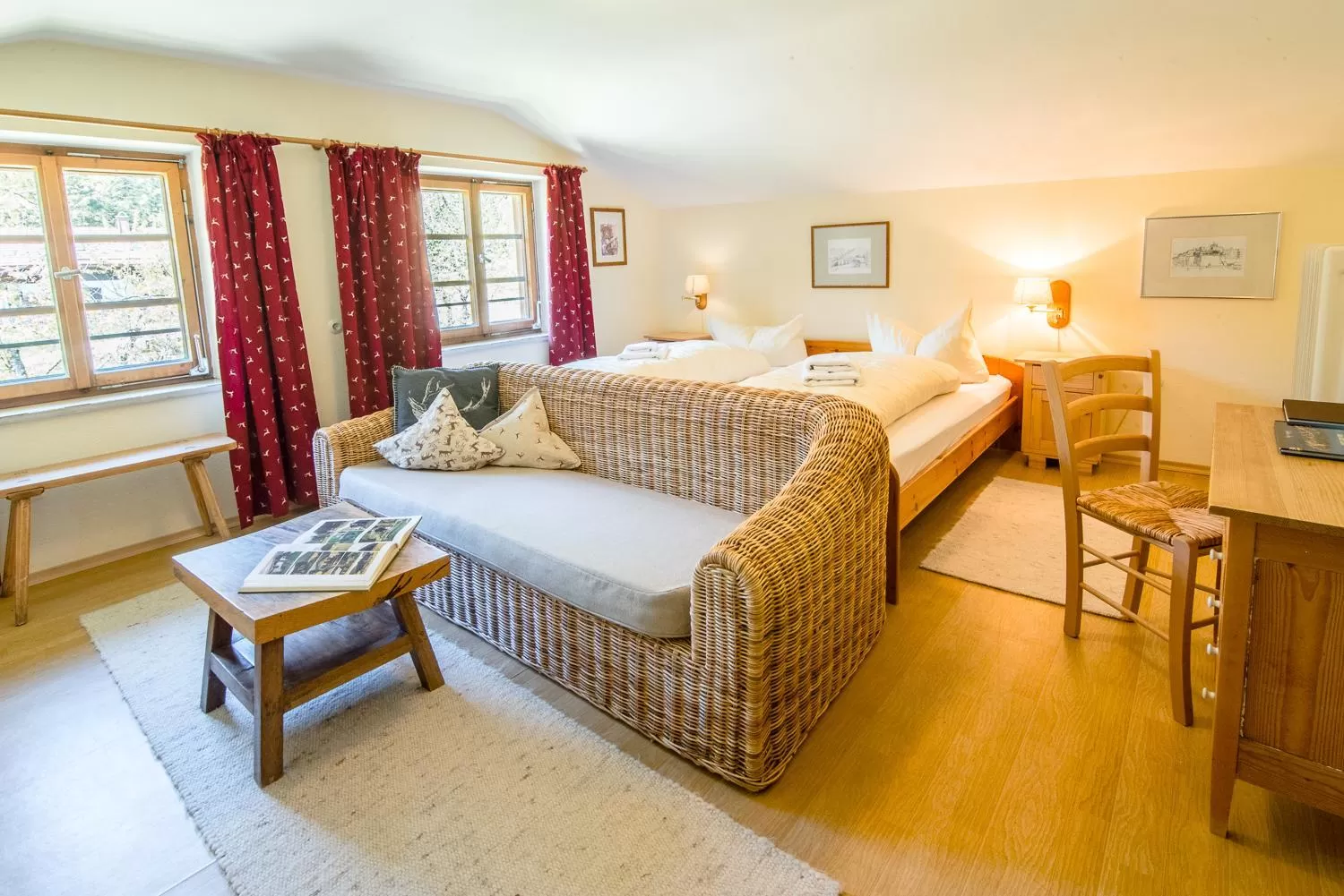 Classic Double Room in Berggasthof Butzn Wirt