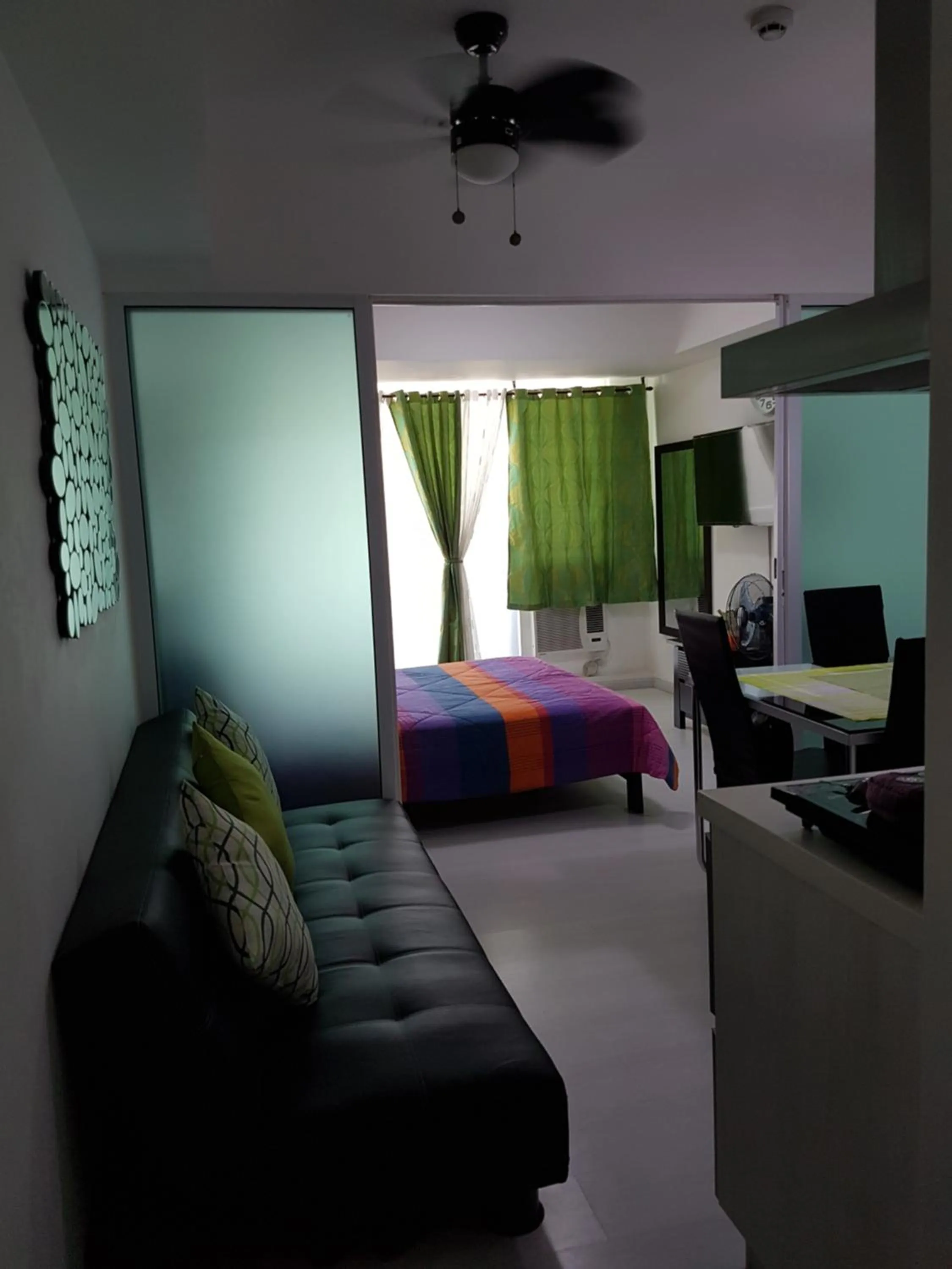 Bed in Azure Tropical Paradise