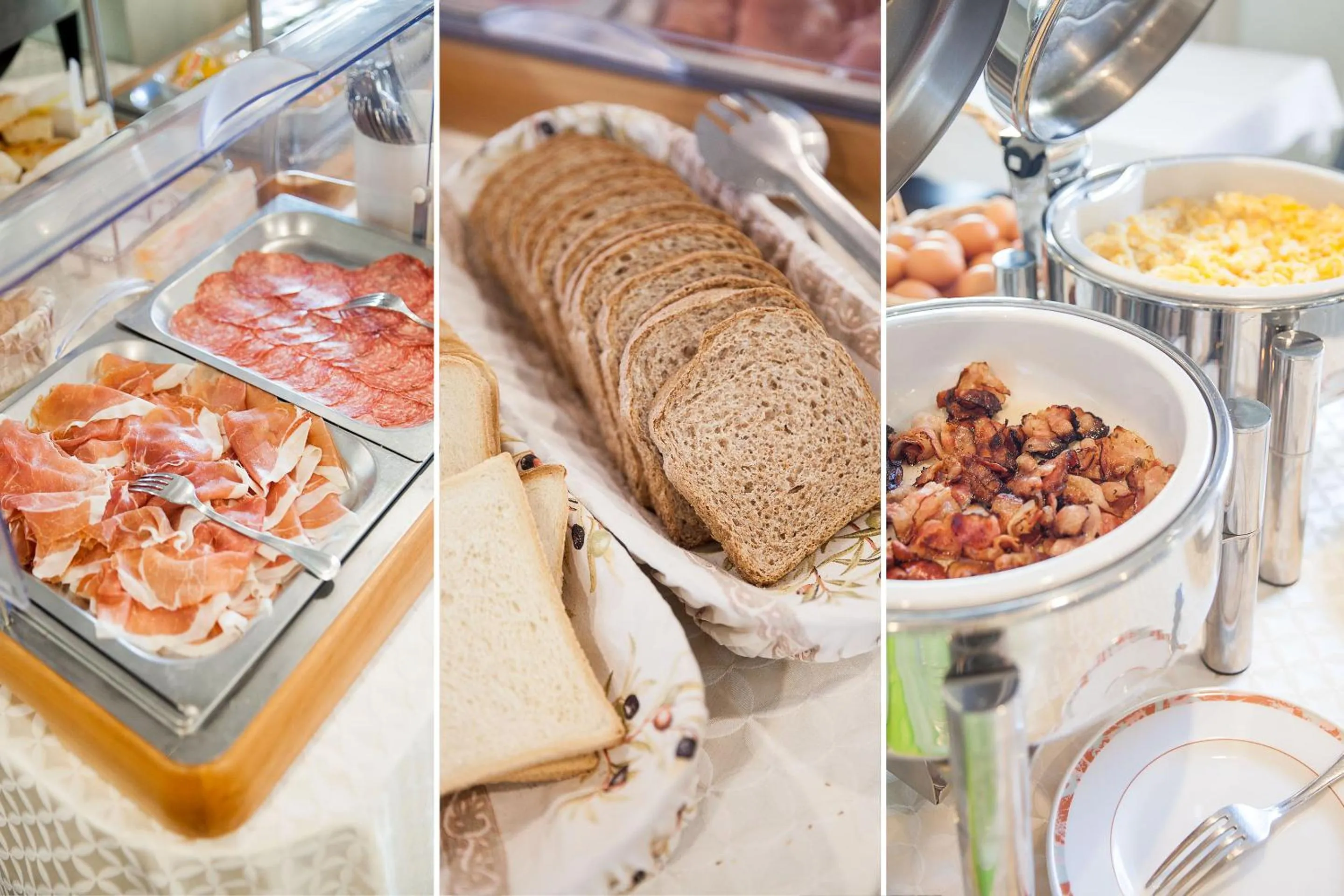 Buffet breakfast in Hotel Gabriella