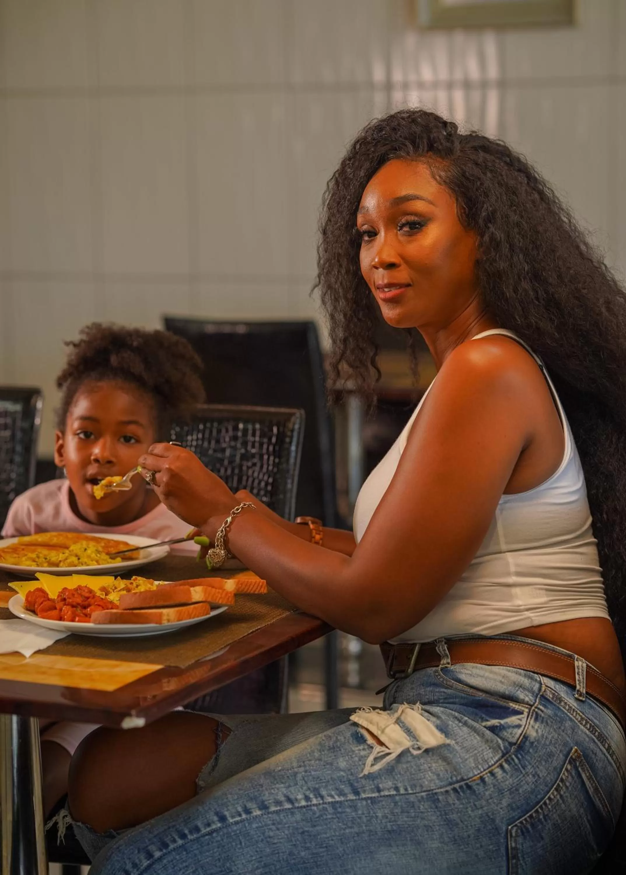 Breakfast in Metro Hotel Couva