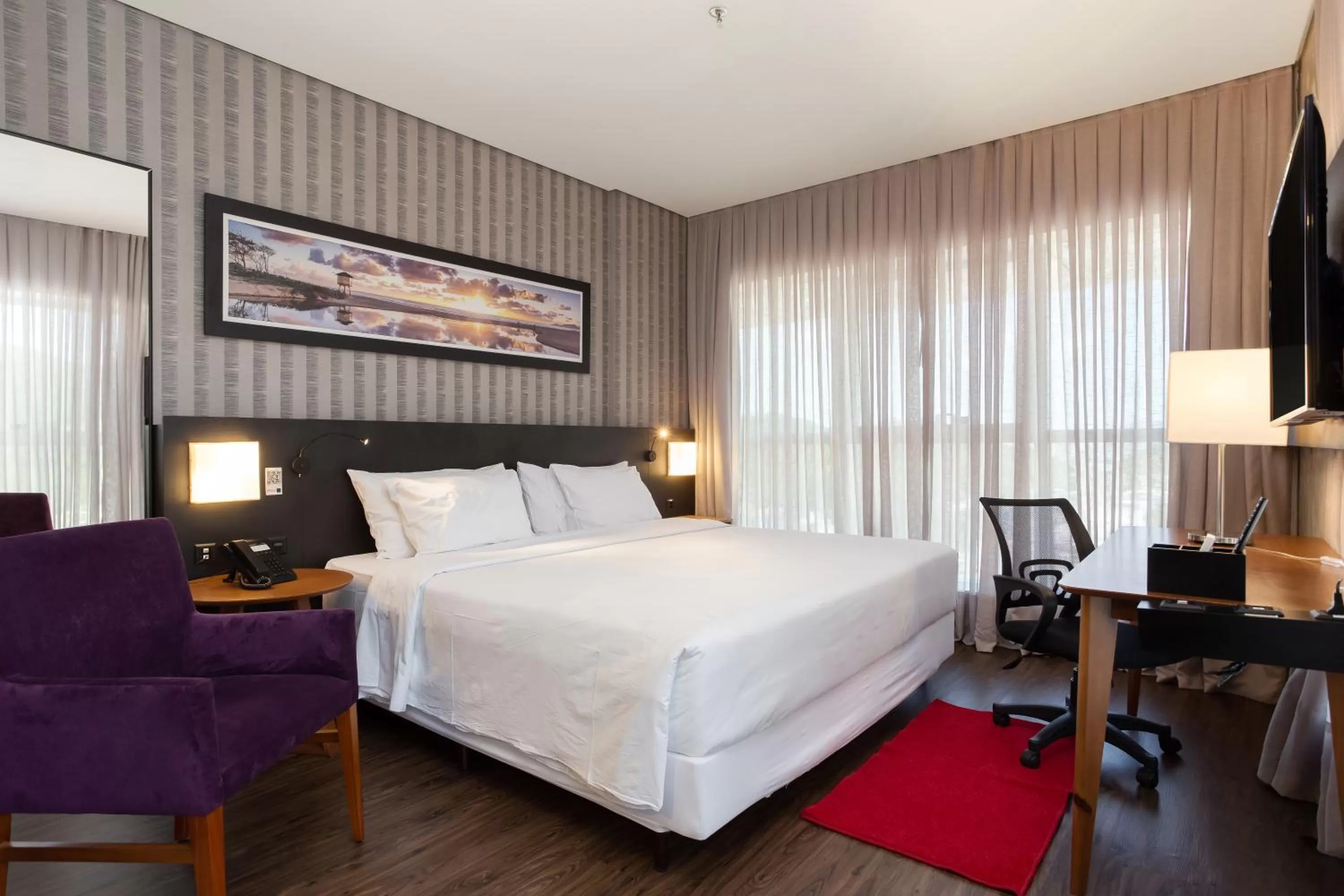 Bed in Hilton Garden Inn Praia Brava