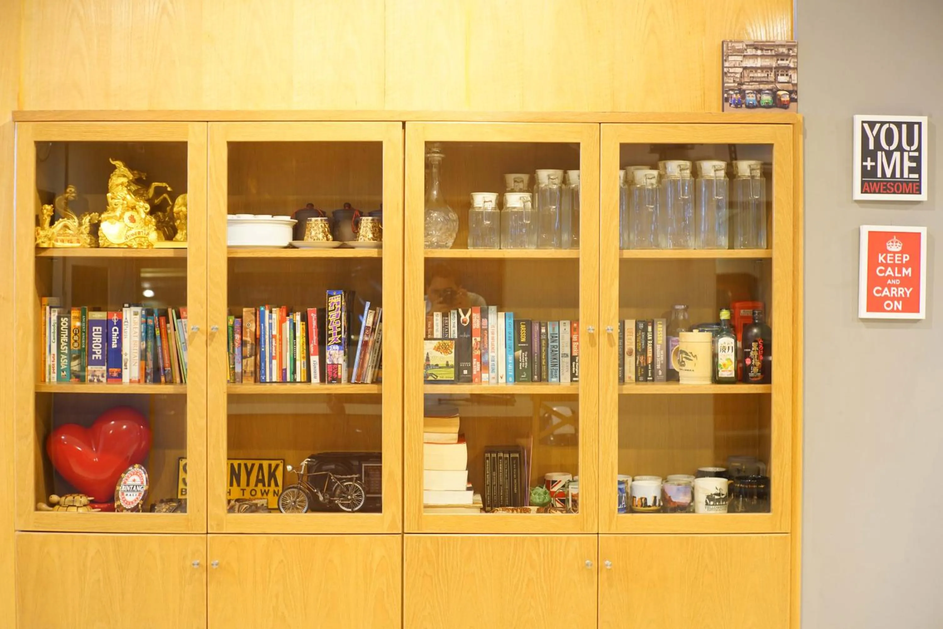 Lobby or reception in Urban Hostel Bangkok