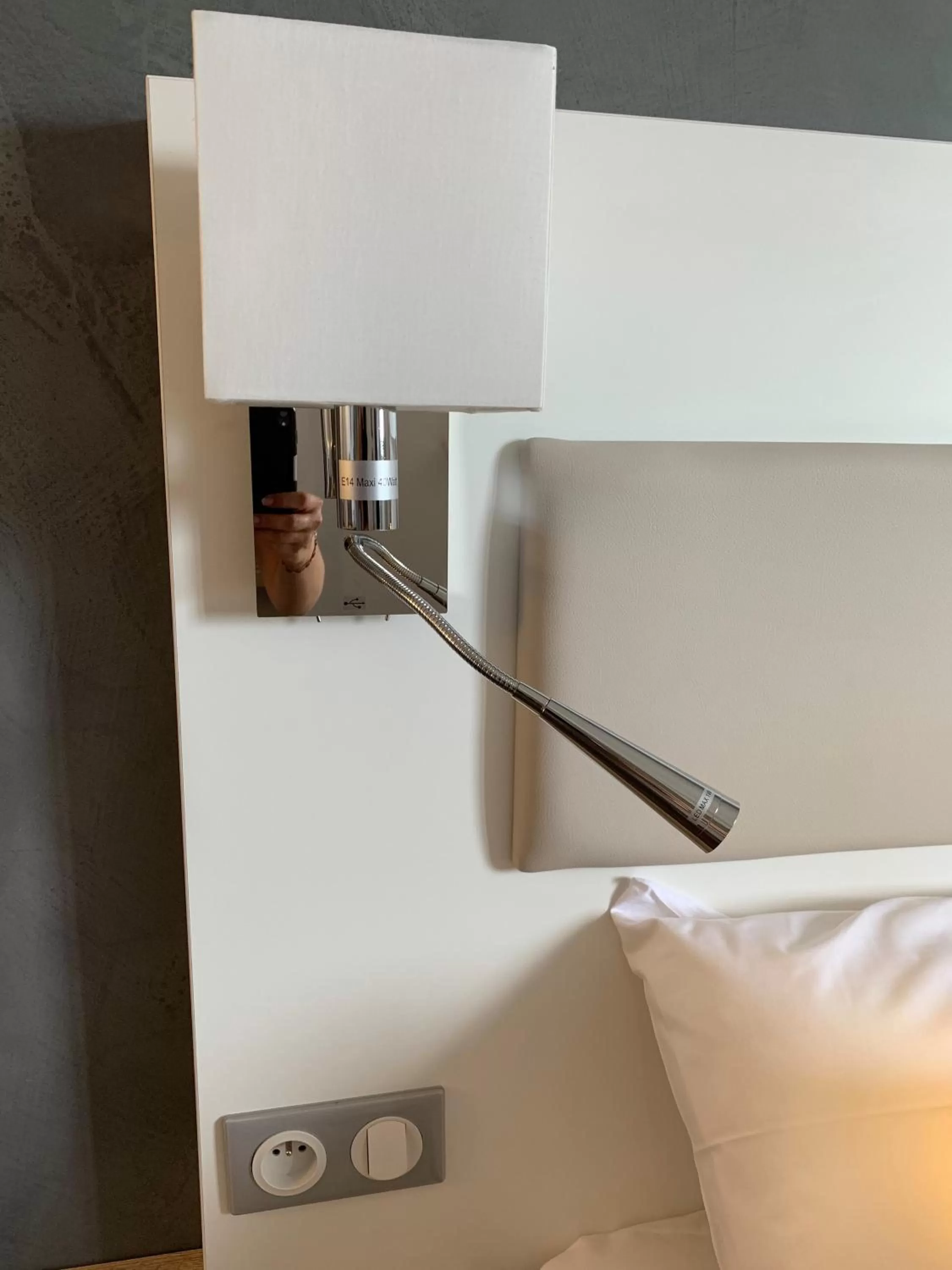 Bed in ATOLON PARK HOTEL