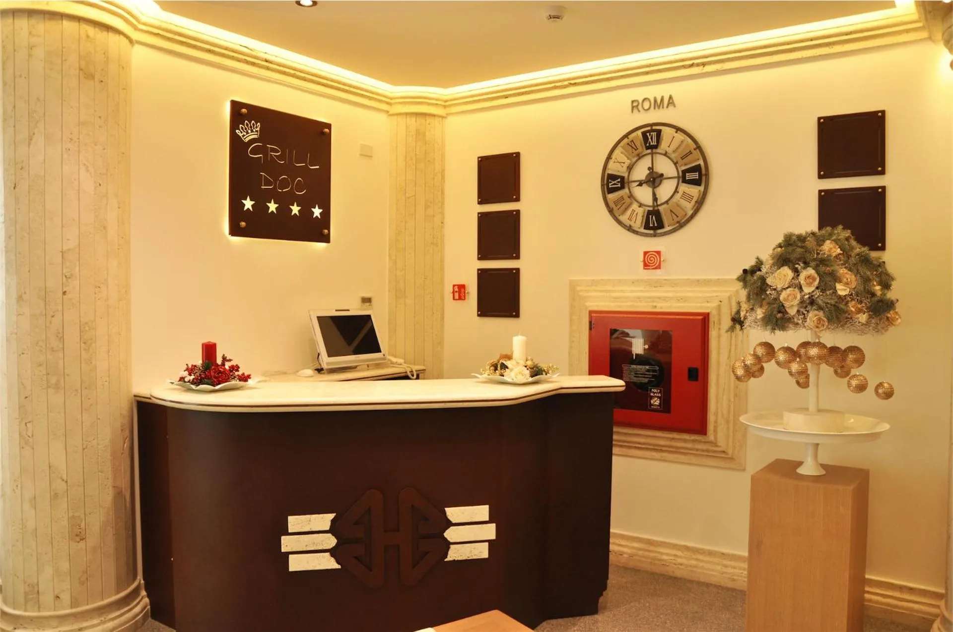 Decorative detail in BHB Hotel