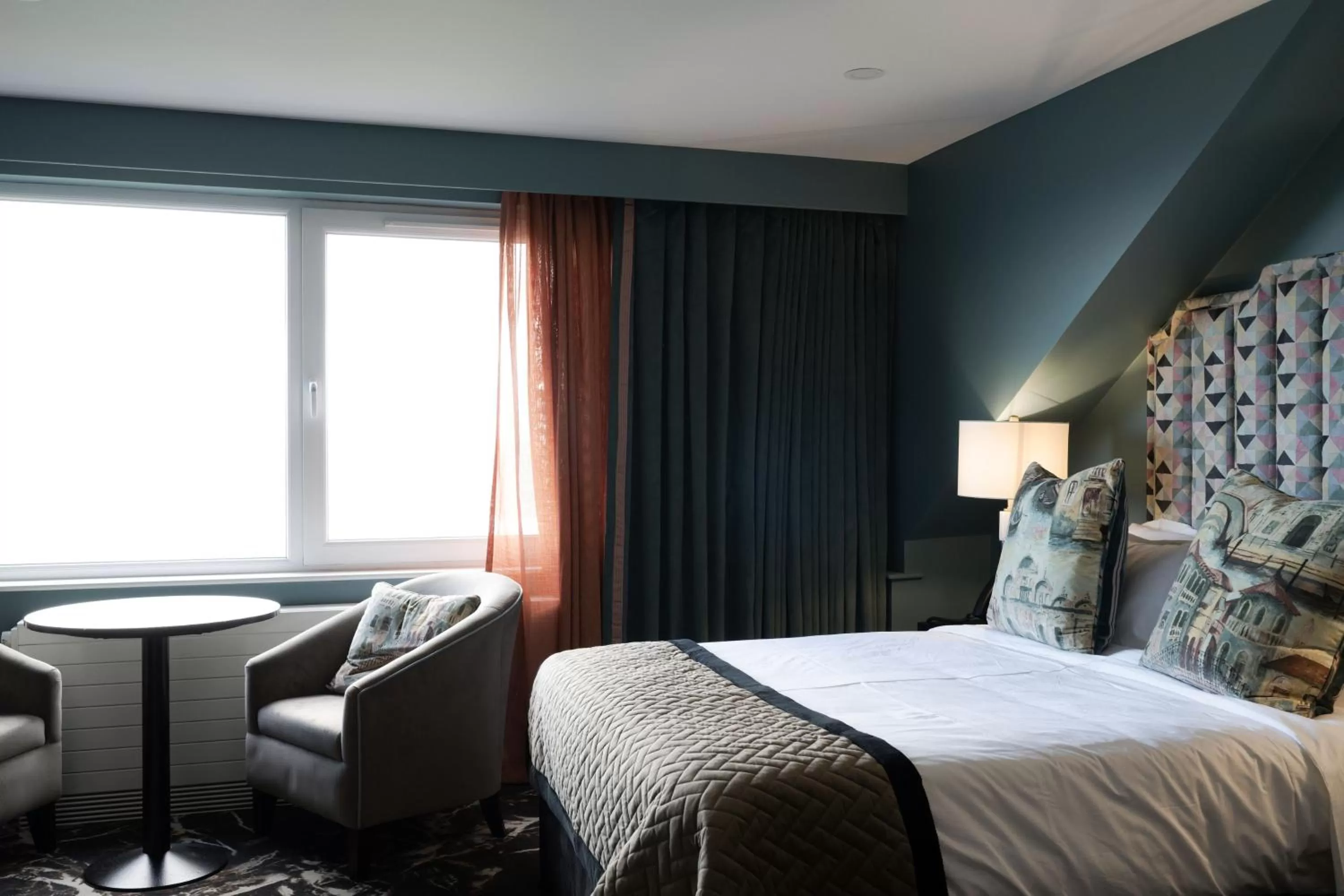 Bed in Elephant Rock Hotel