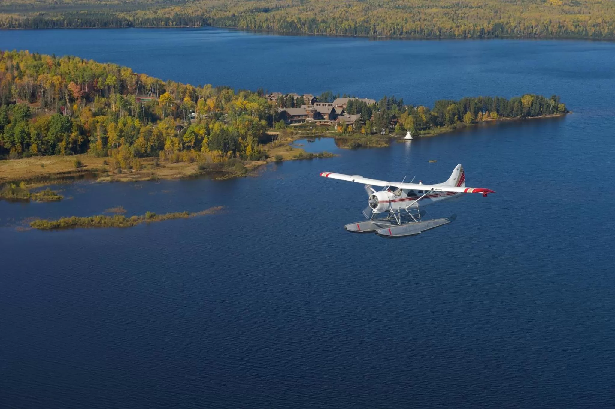 Garden in Les Condos Du Lac Taureau- Rooms & Condos