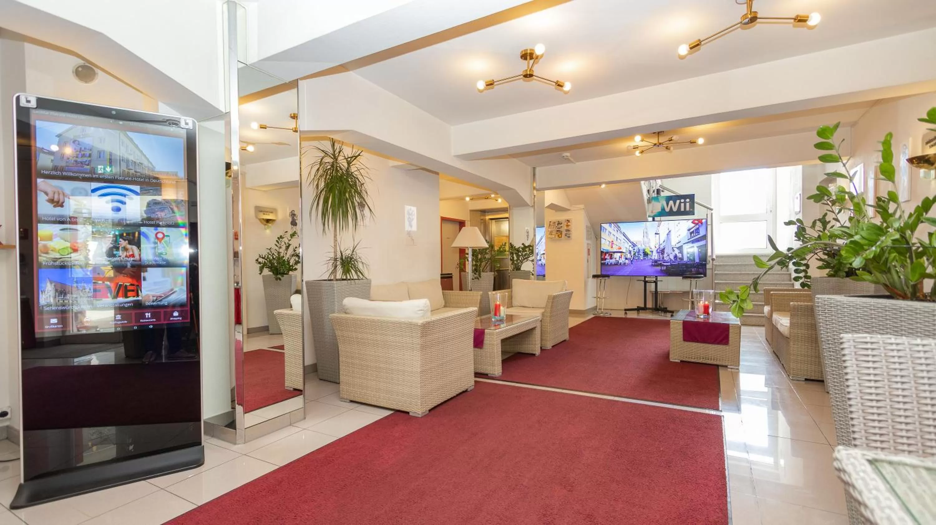 Lobby or reception, Lobby/Reception in LeoMar Hotel