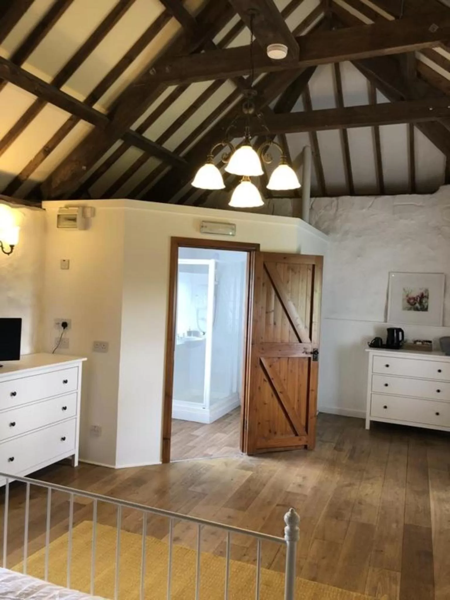 Bedroom in The Engine Inn