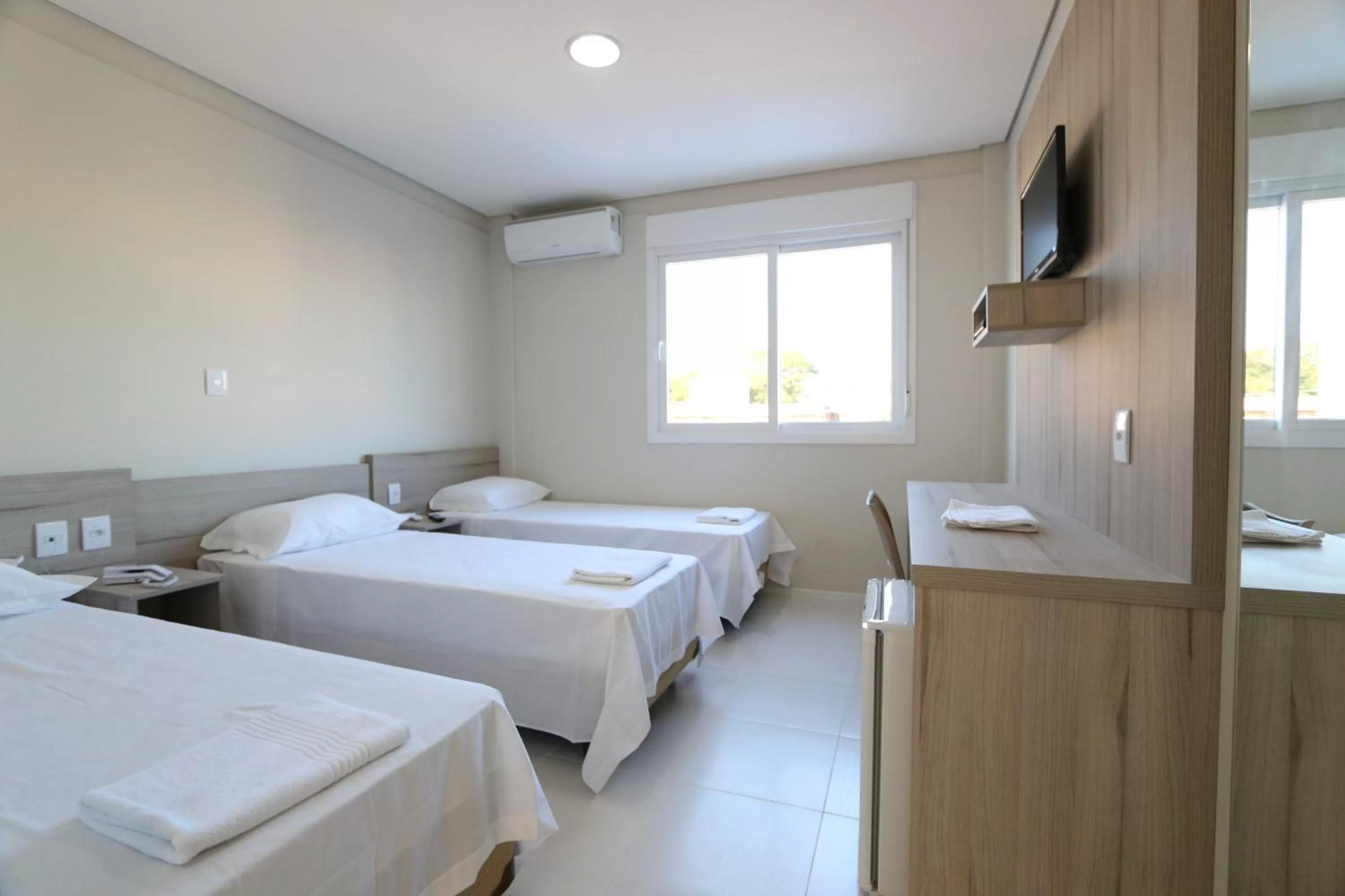 Bed in Hotel Ville House Premium