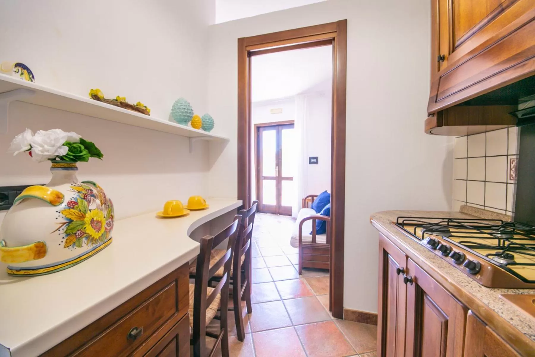 Kitchen or kitchenette, Kitchen/Kitchenette in Villa Costanza sorrento B&b