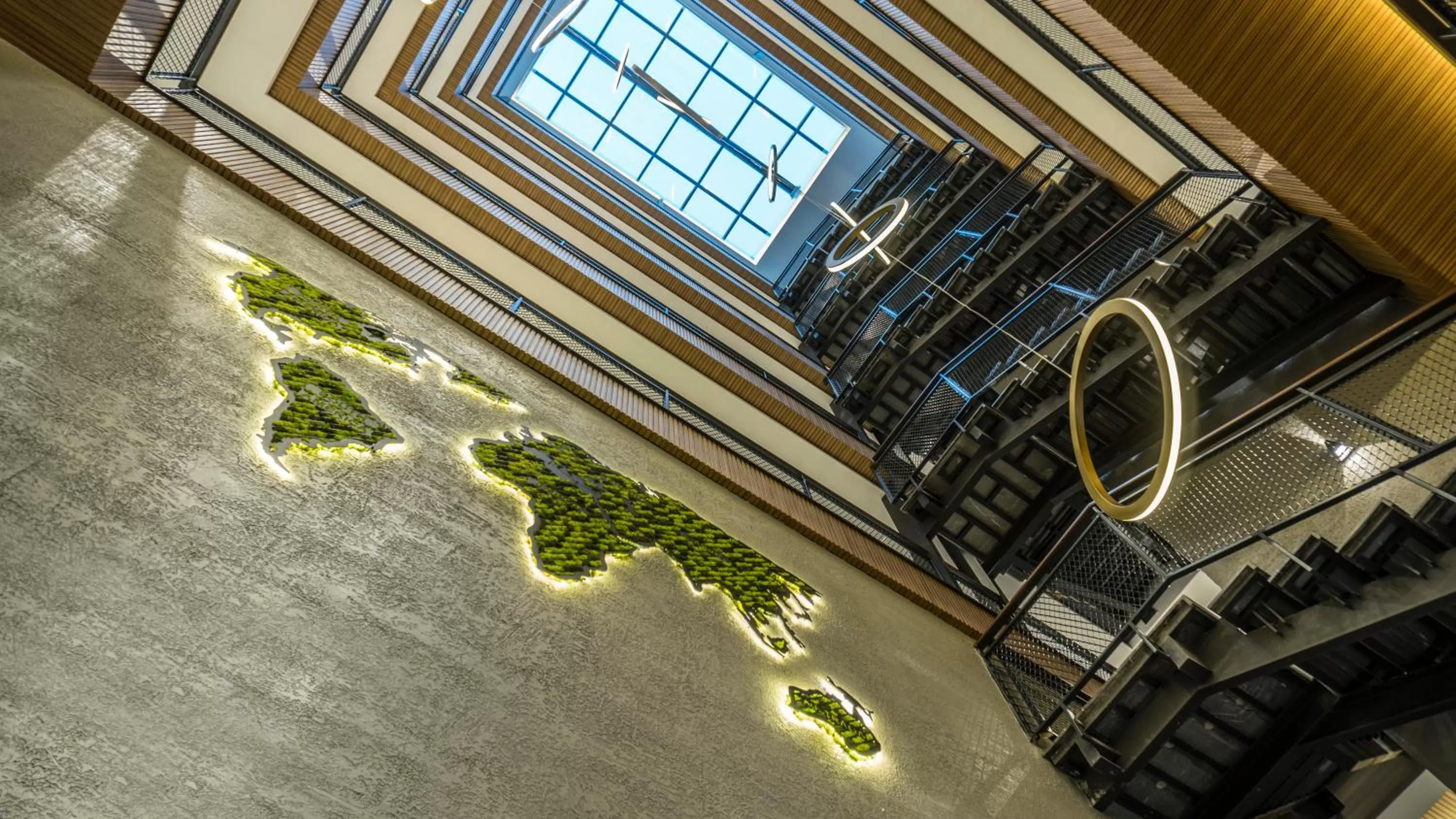 Bird's eye view in Nox Suite Rezidans