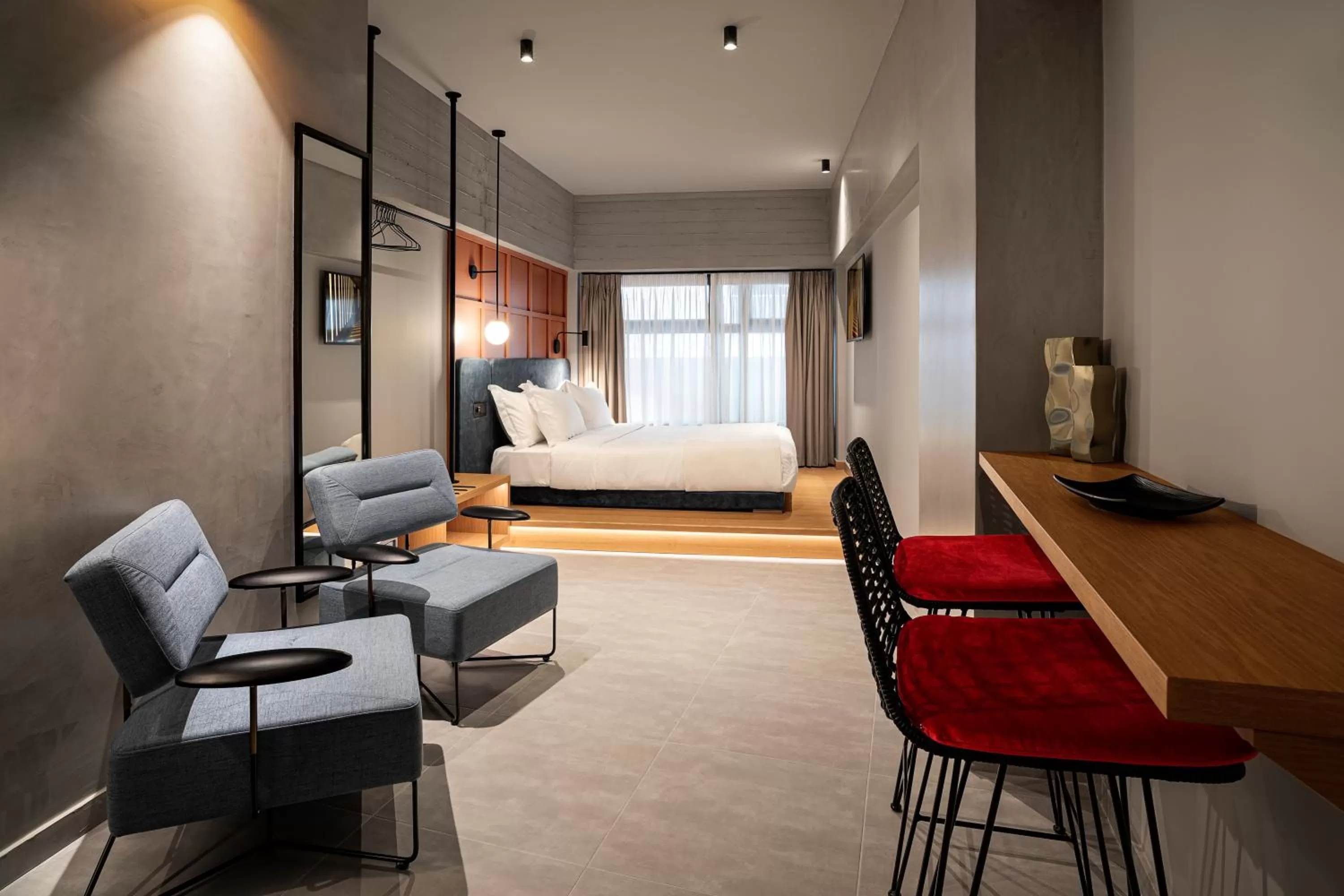 Bed in Bob W Athens Akadimia