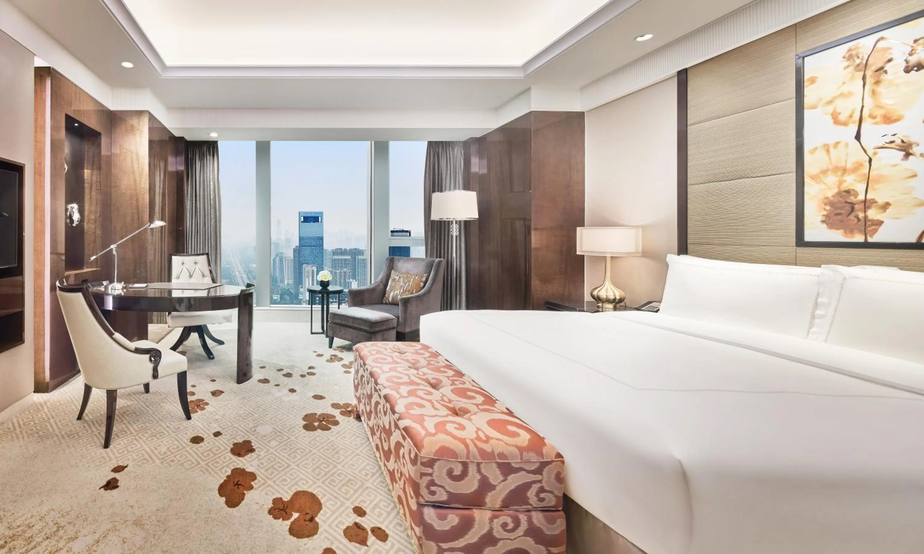 Bed in Fairmont Chengdu