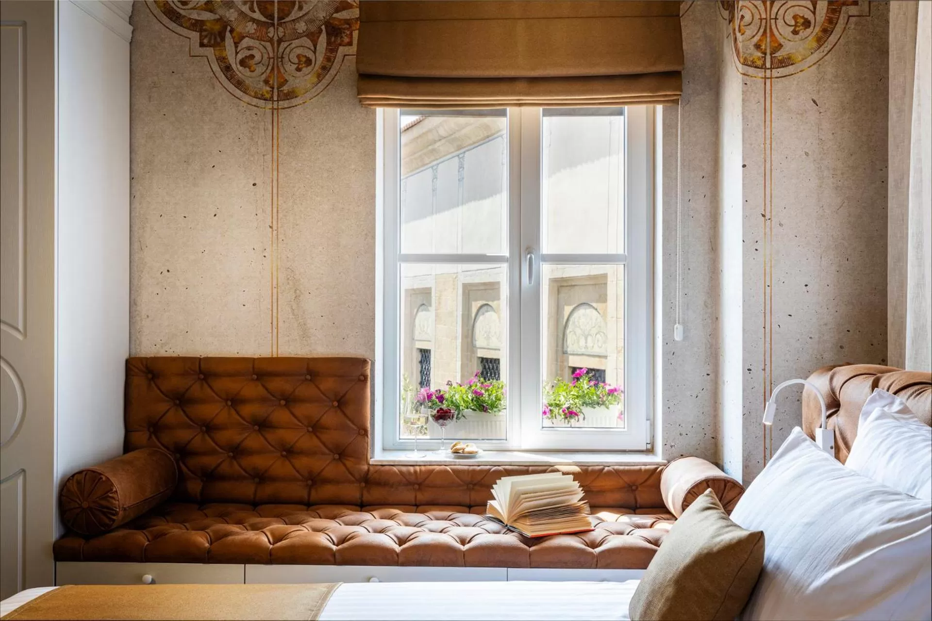 Decorative detail, Bed in Gallery 37 Powered by ASTON