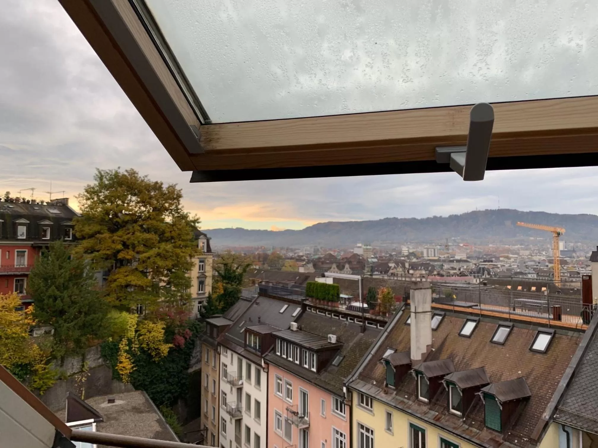 City view in Royal Hotel Zurich
