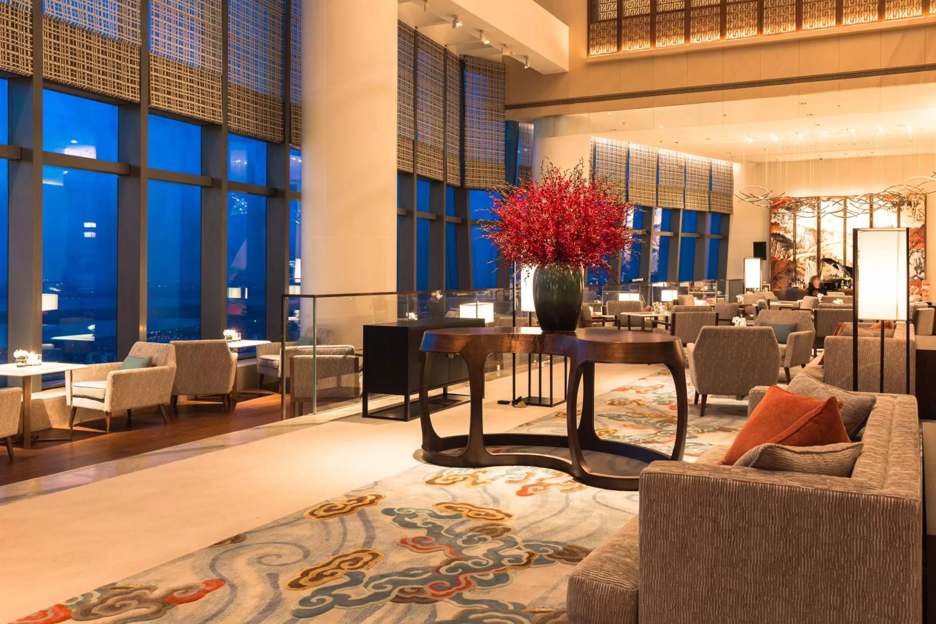 Lobby or reception in Hyatt Regency Zhenjiang