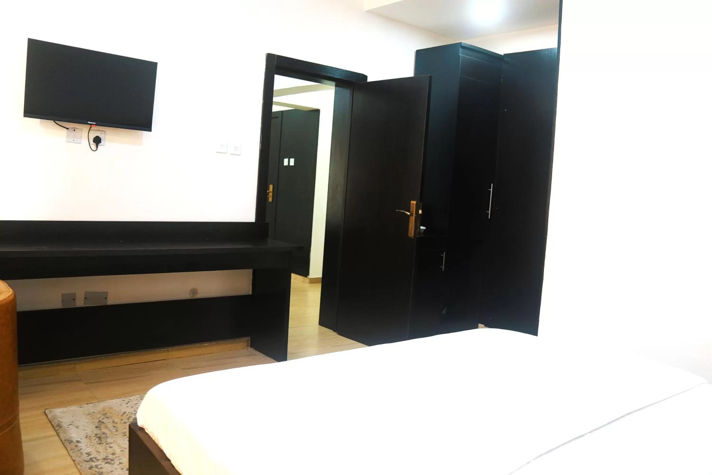 Bed in Hotel Capitol