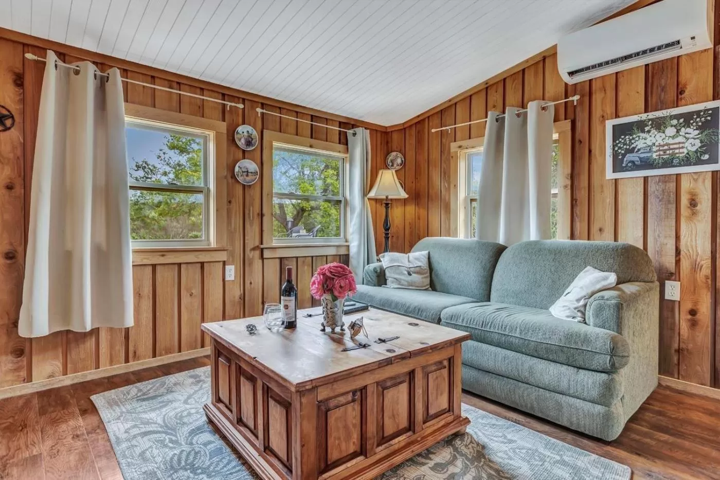 View (from property/room), Seating Area in A Barn At The Quarry