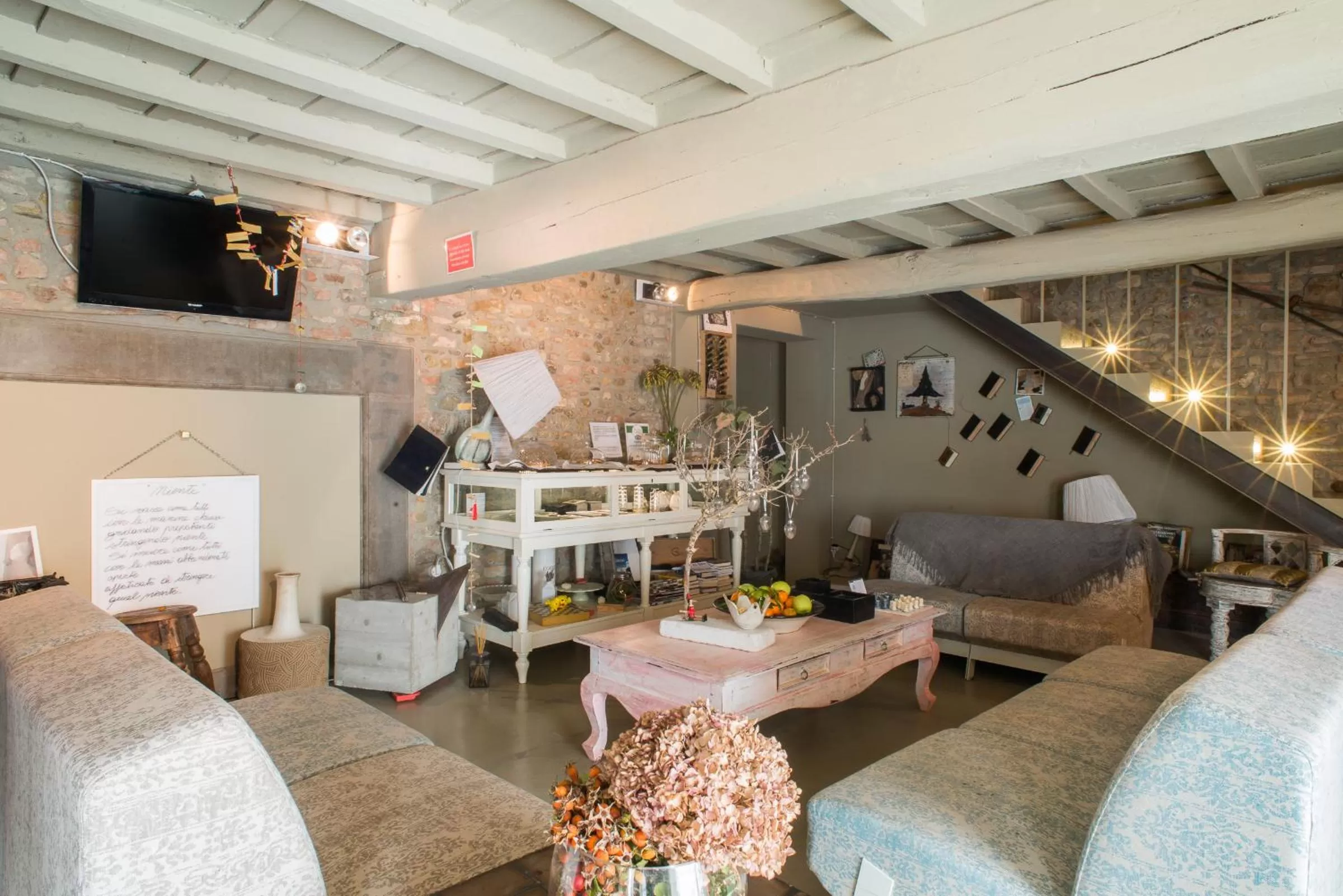 Living room in Villa Aruch