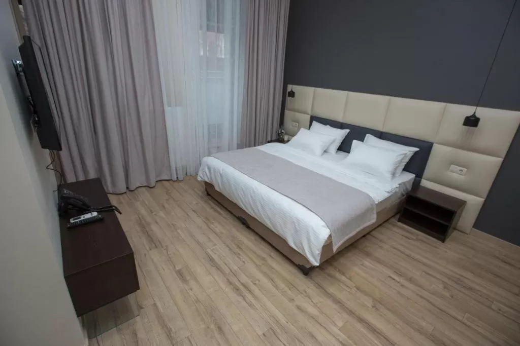 Bed in History Hotel Tbilisi