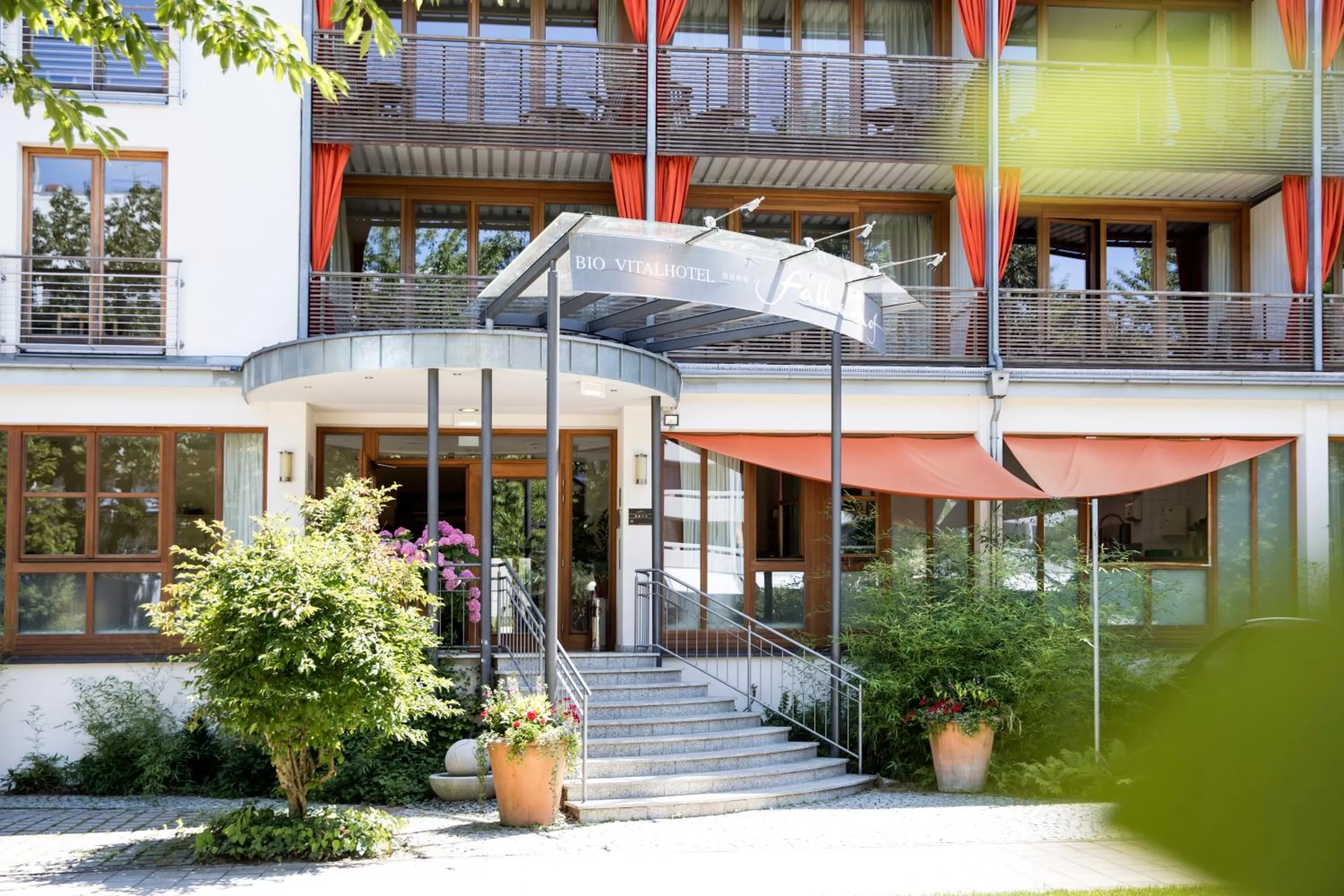 Property building in Bio Thermalhotel Falkenhof
