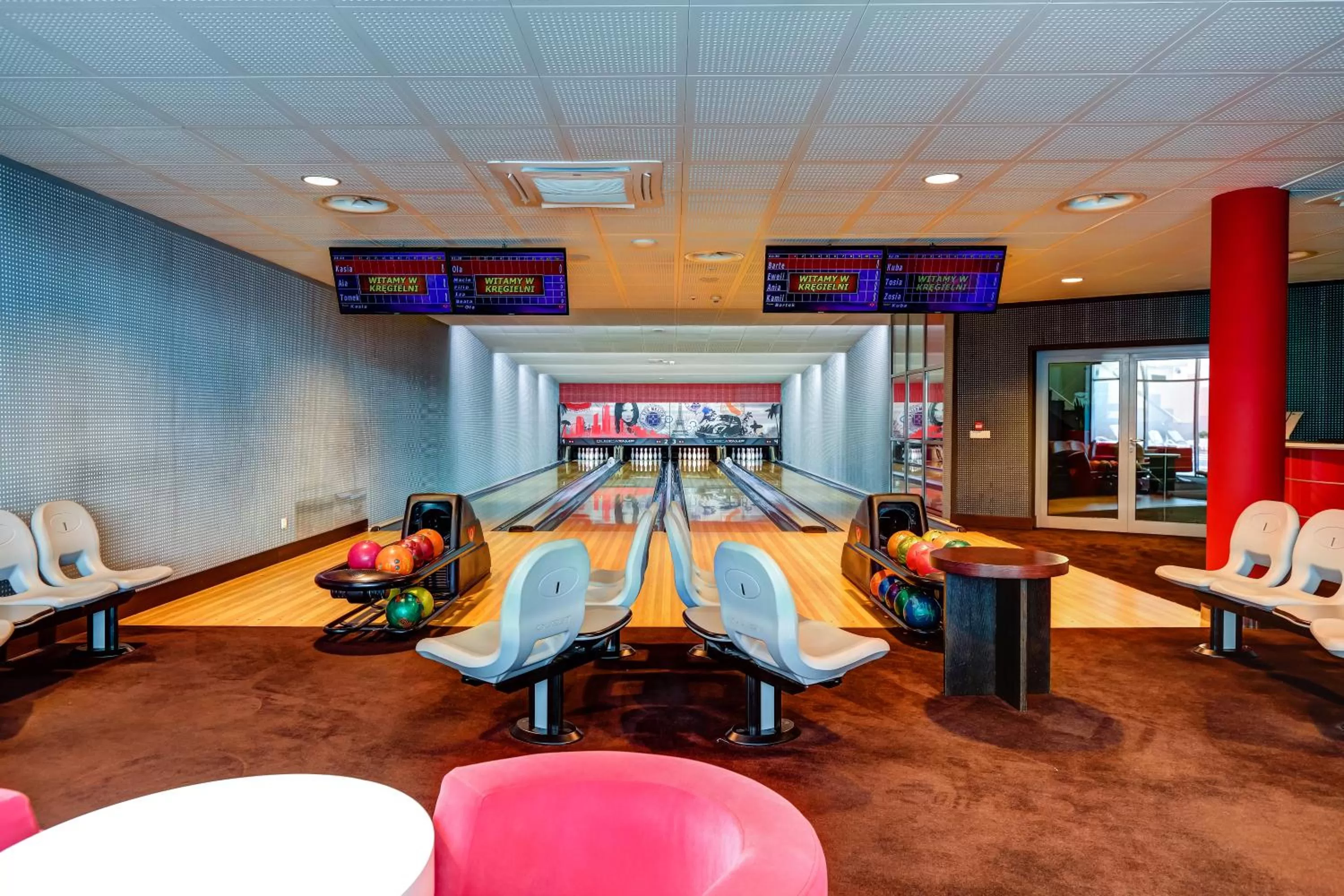 Bowling in Copernicus Toruń Hotel