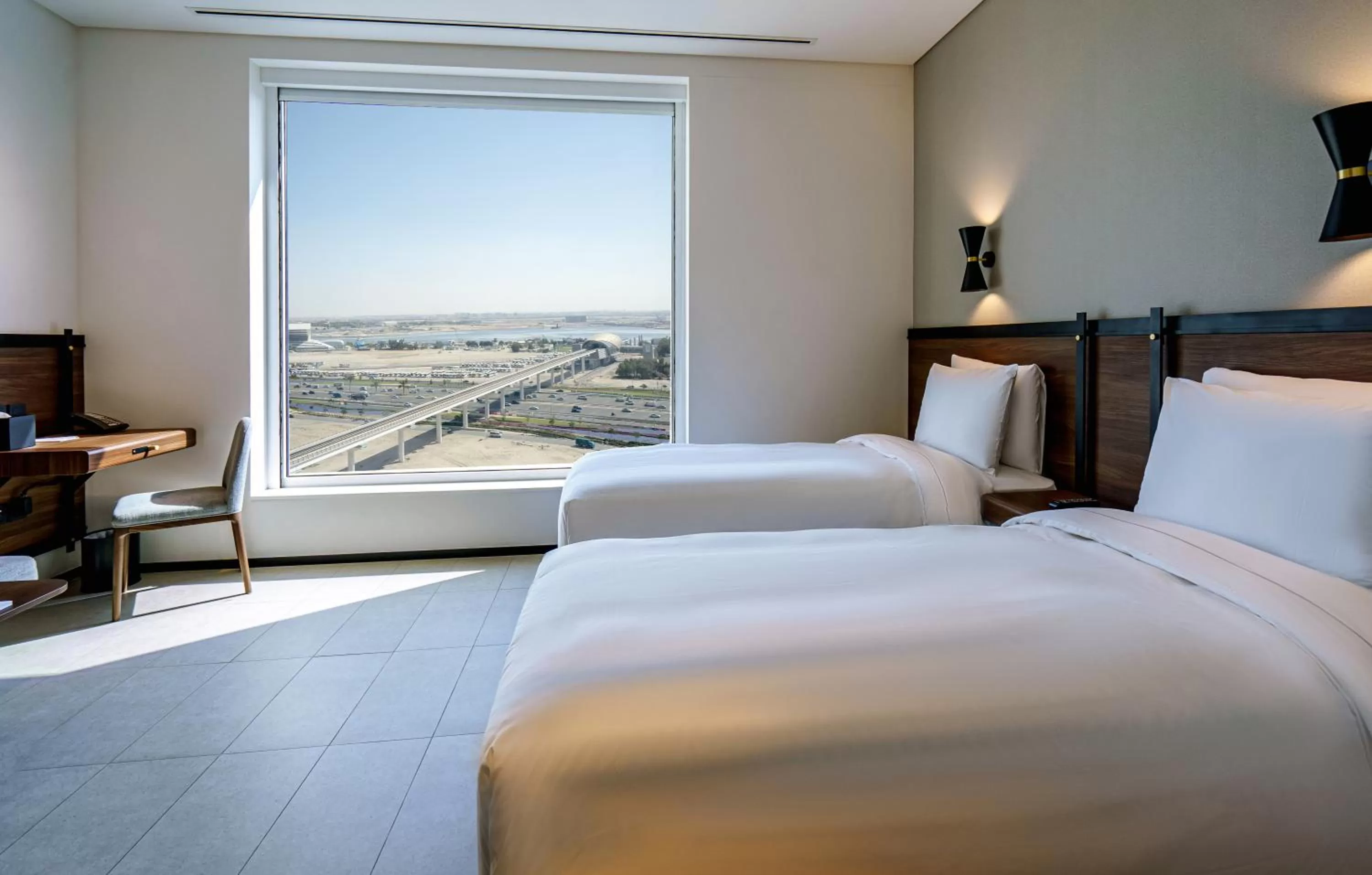 Nearby landmark, Bed in FORM Hotel Al Jaddaf, Dubai, a Member of Design Hotels