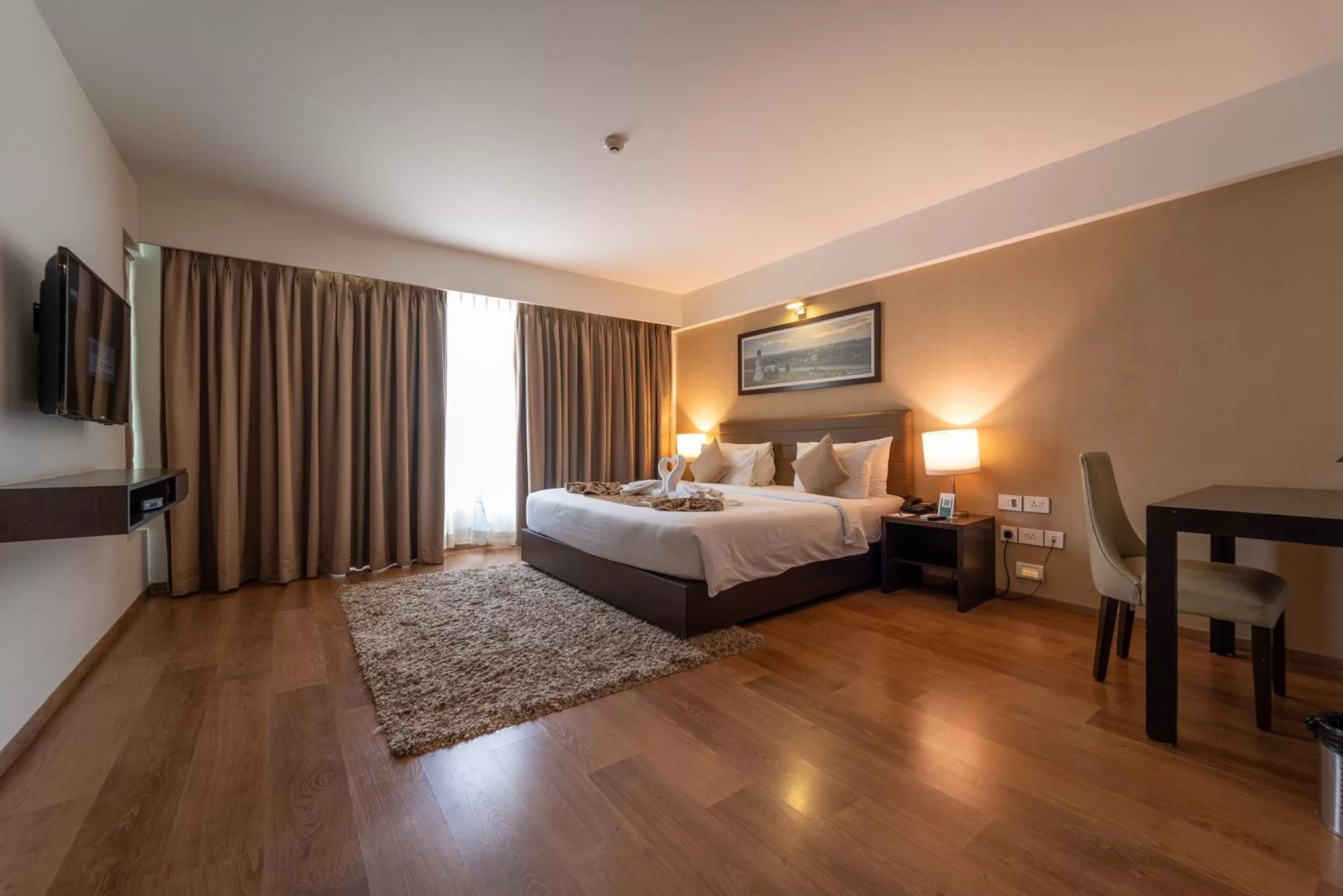 Bedroom, Bed in Signature Club Resort