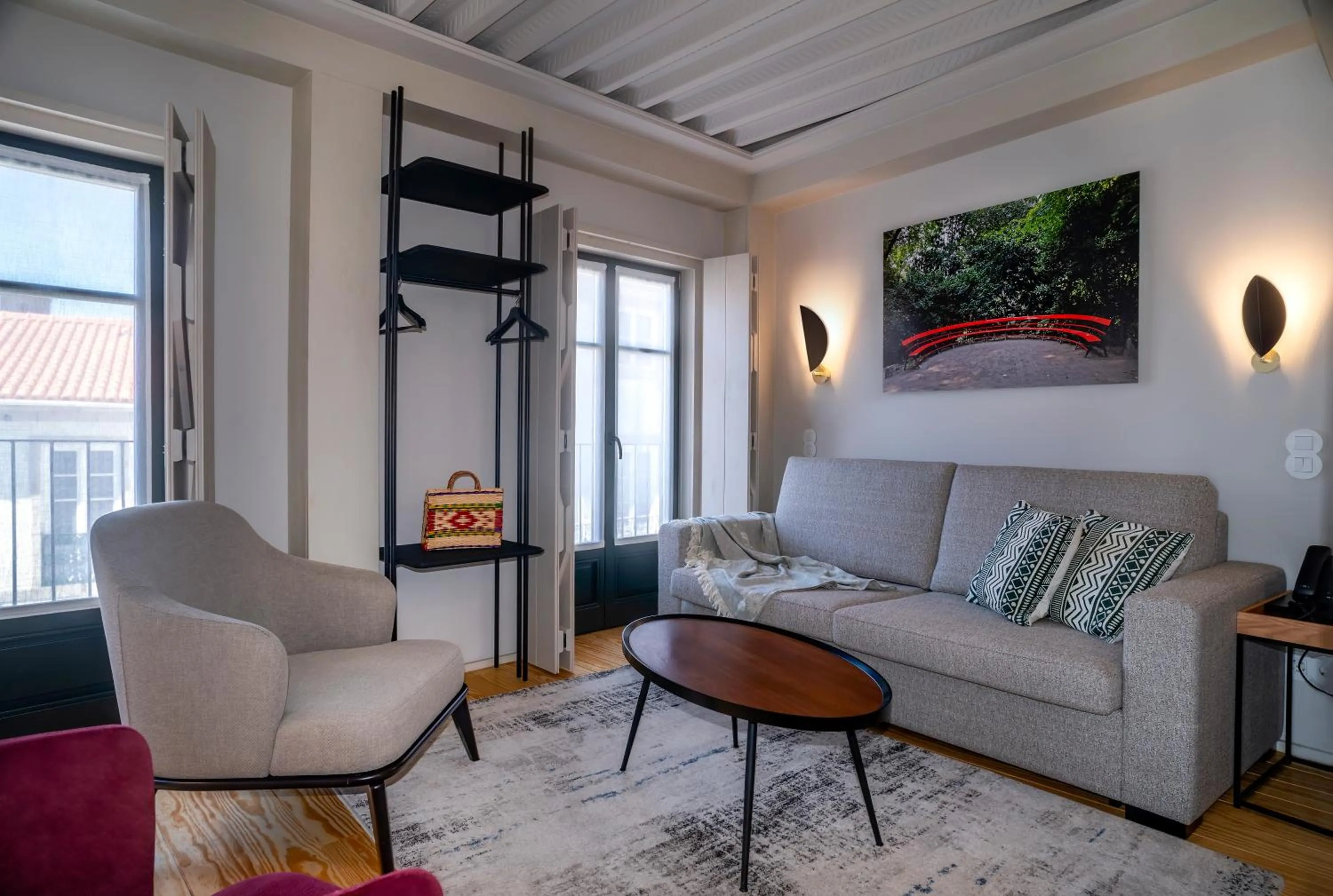 Living room in Porta Nova Collection House