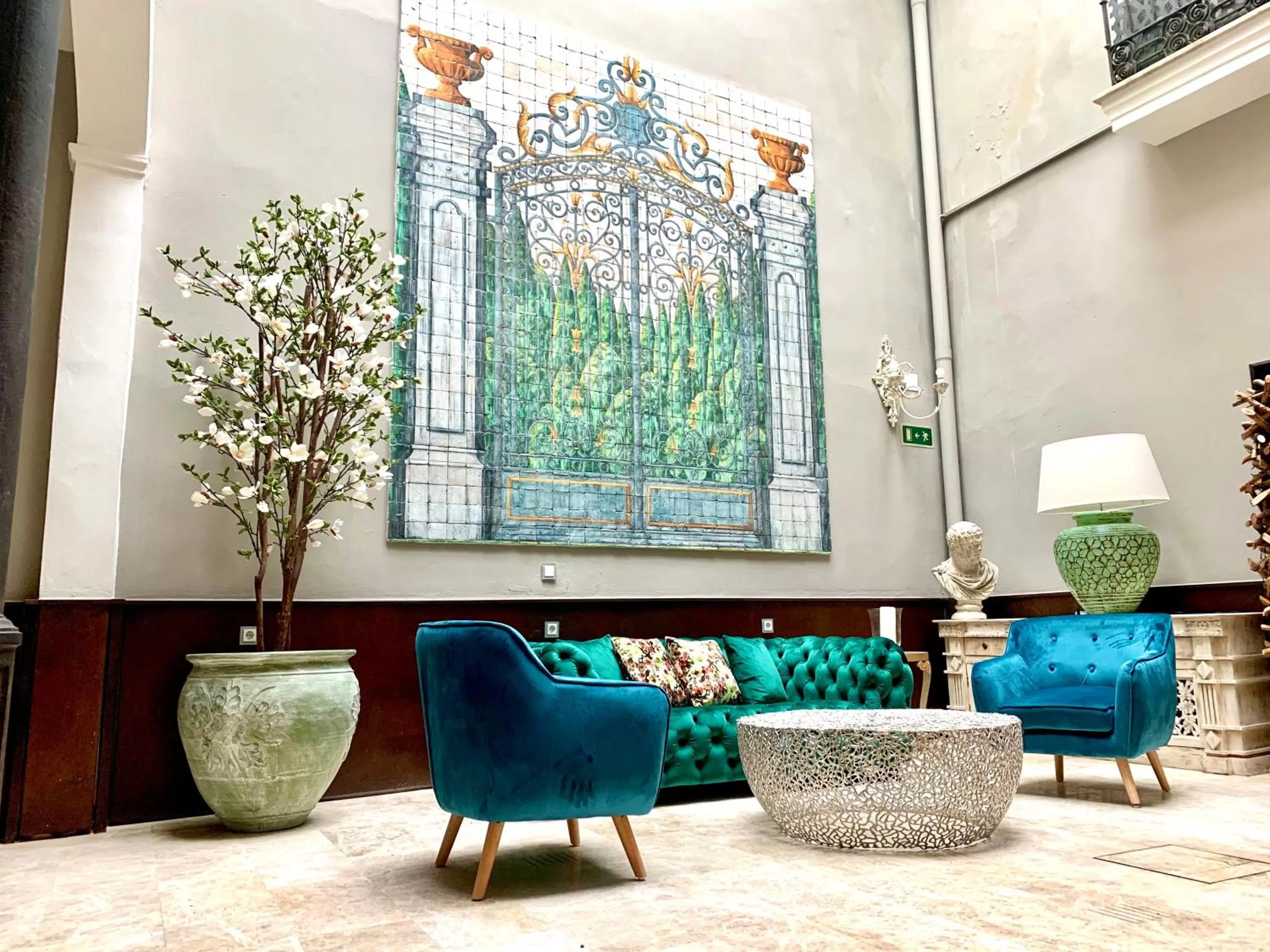 Patio in Akla Hotel Mérida