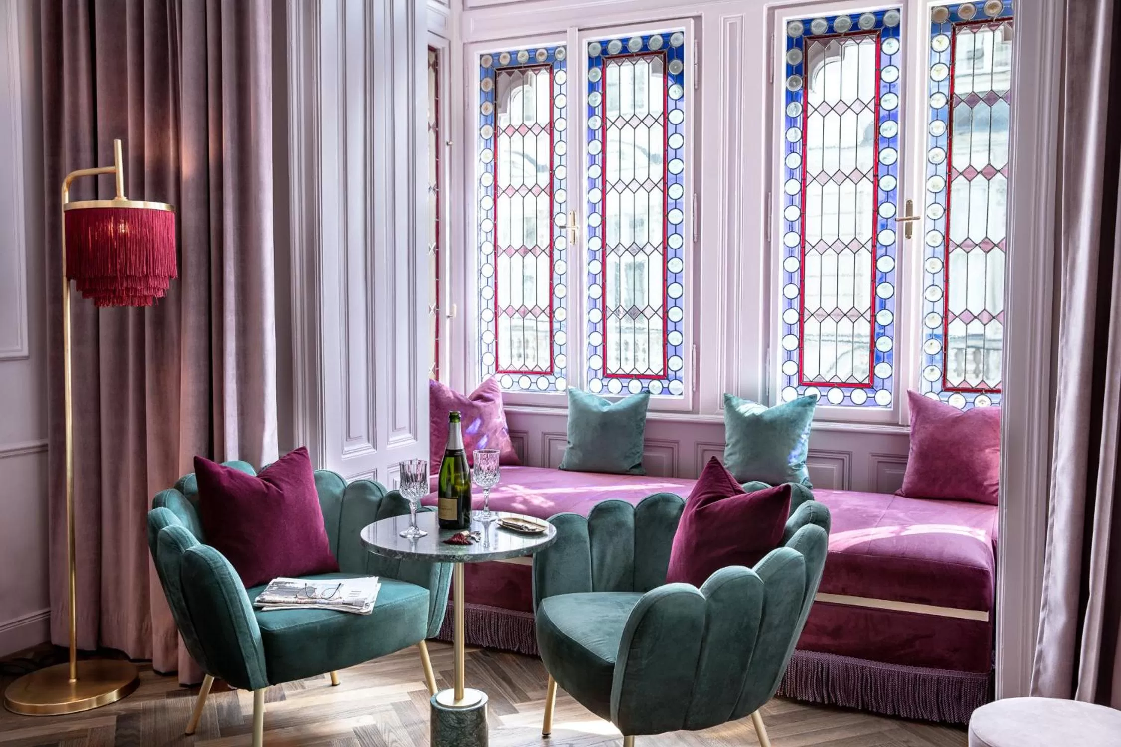 Living room in Hotel Josefine