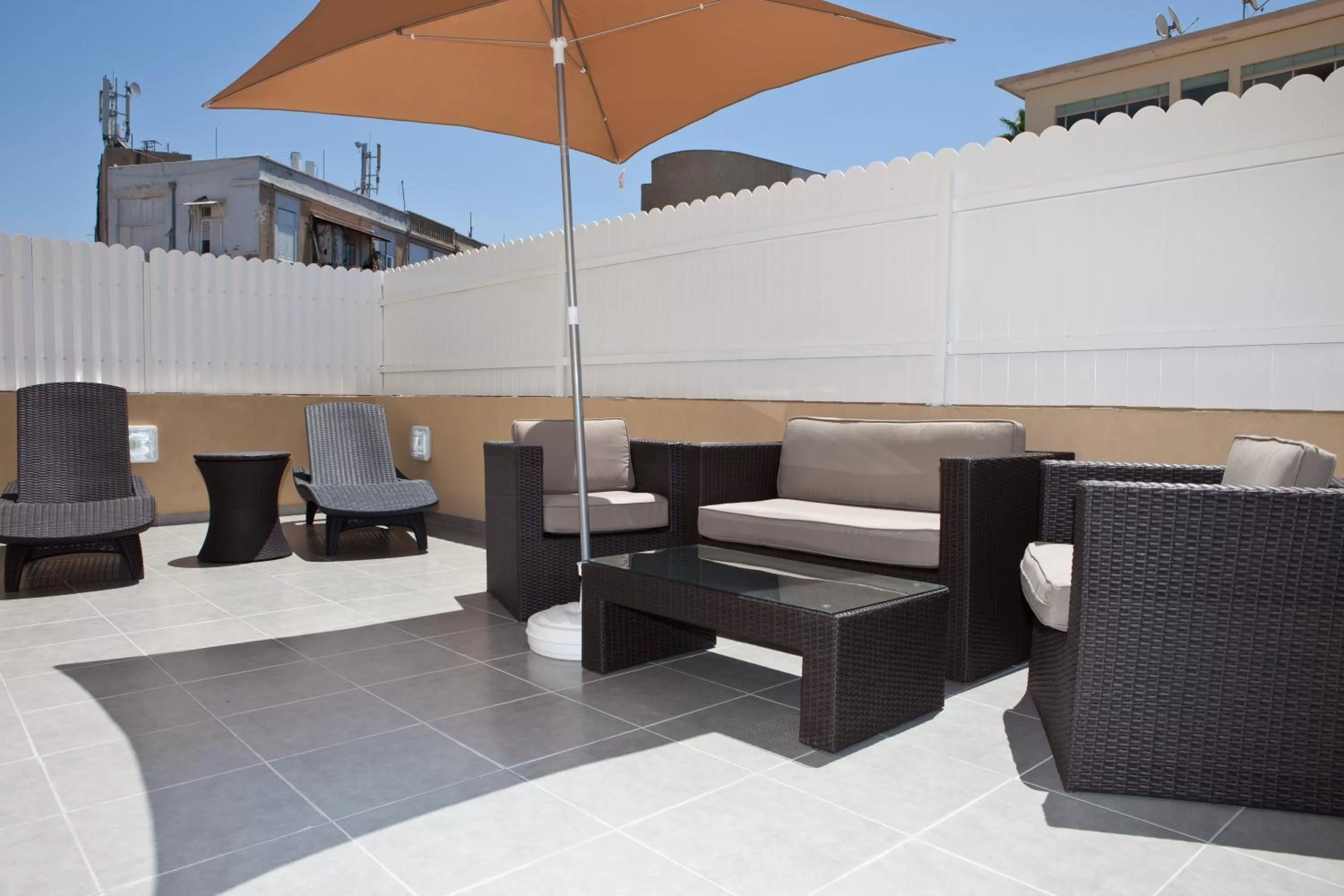 Balcony/Terrace in Geula Suites BY RAPHAEL HOTELS