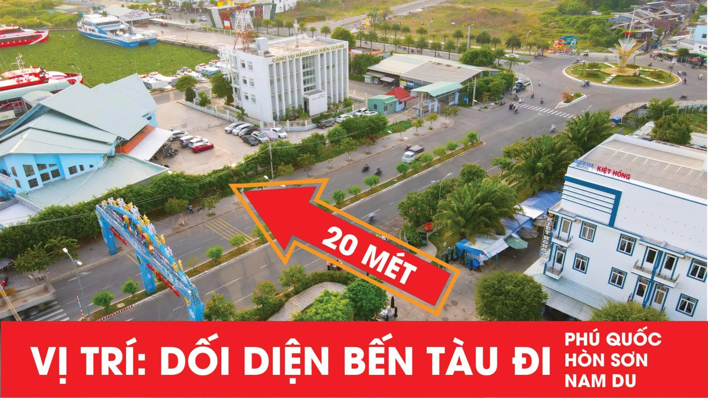 Bird's eye view in Kiet Hong Hotel