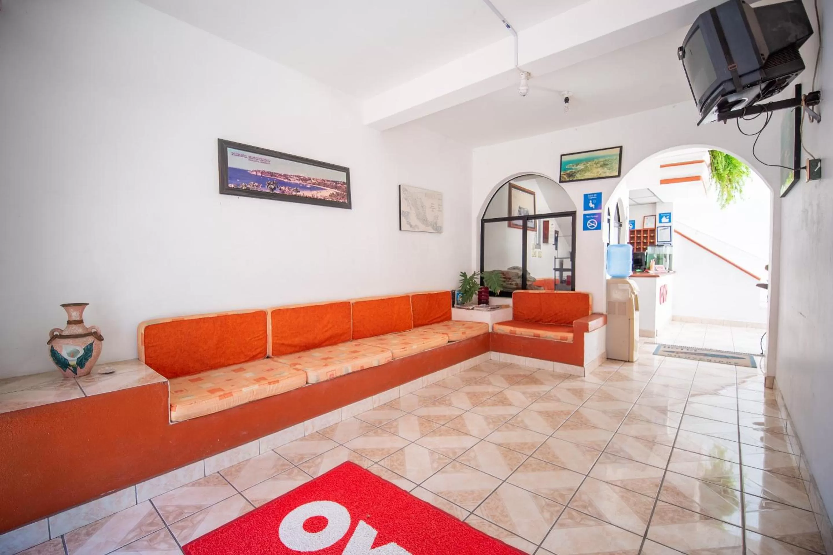 Lobby or reception in OYO Hotel Arena Surf, Puerto Escondido