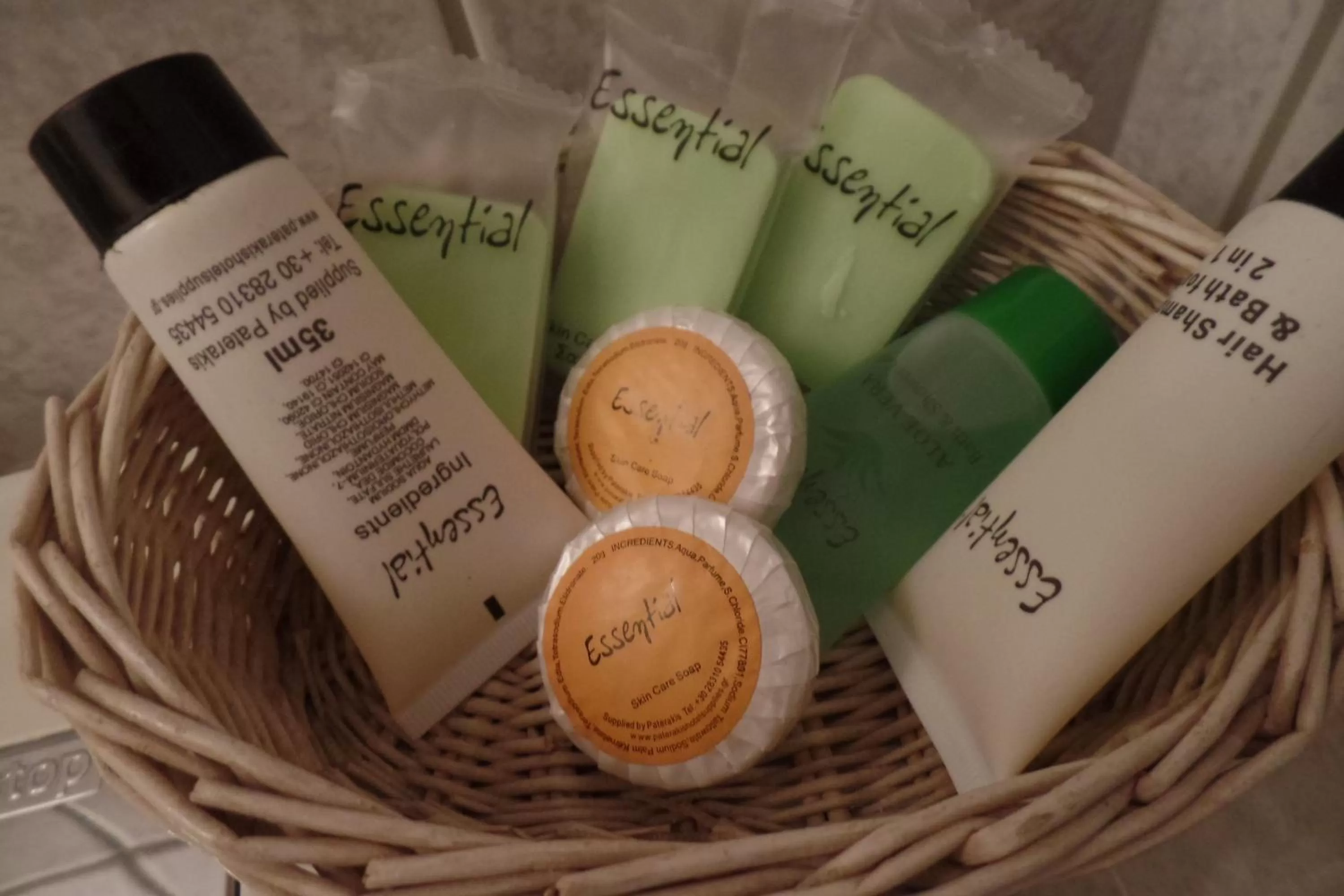 Shower in Nestorion Hotel