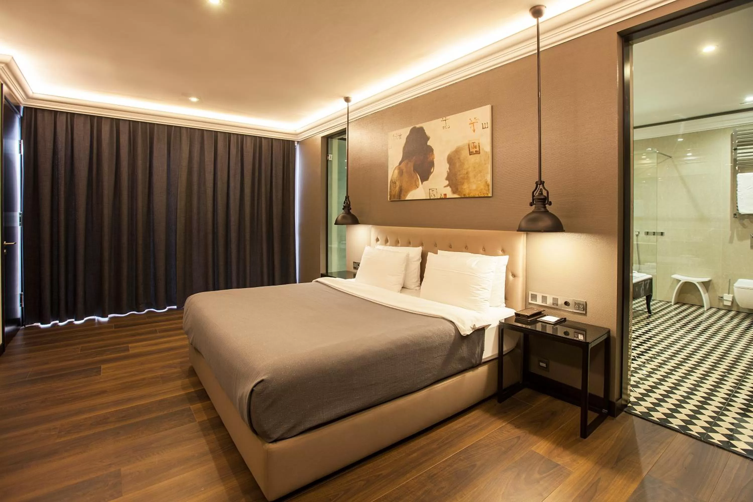 Bedroom, Bed in Quentin XL Potsdamer Platz