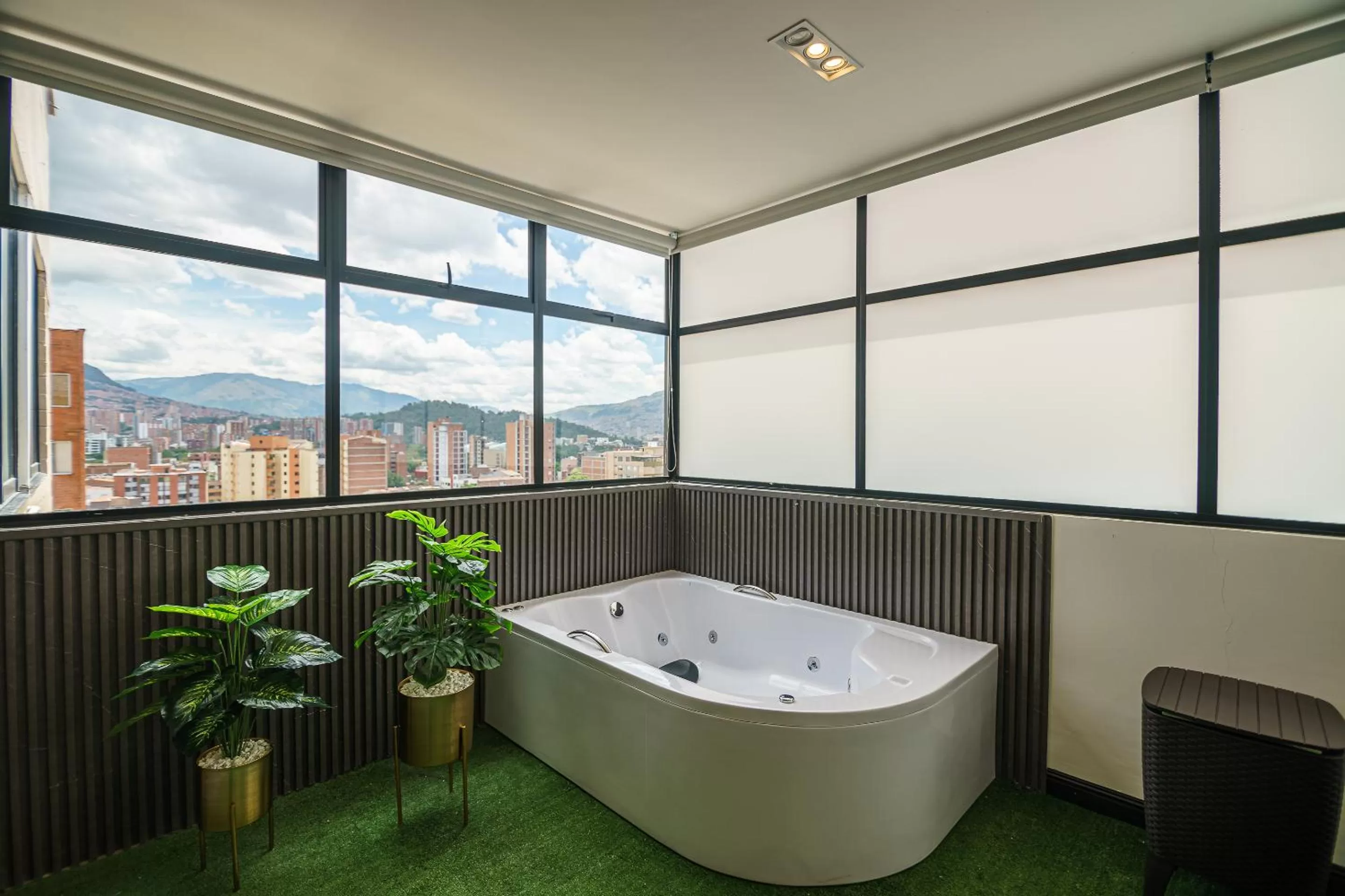 Hot Tub in First Class Hotel