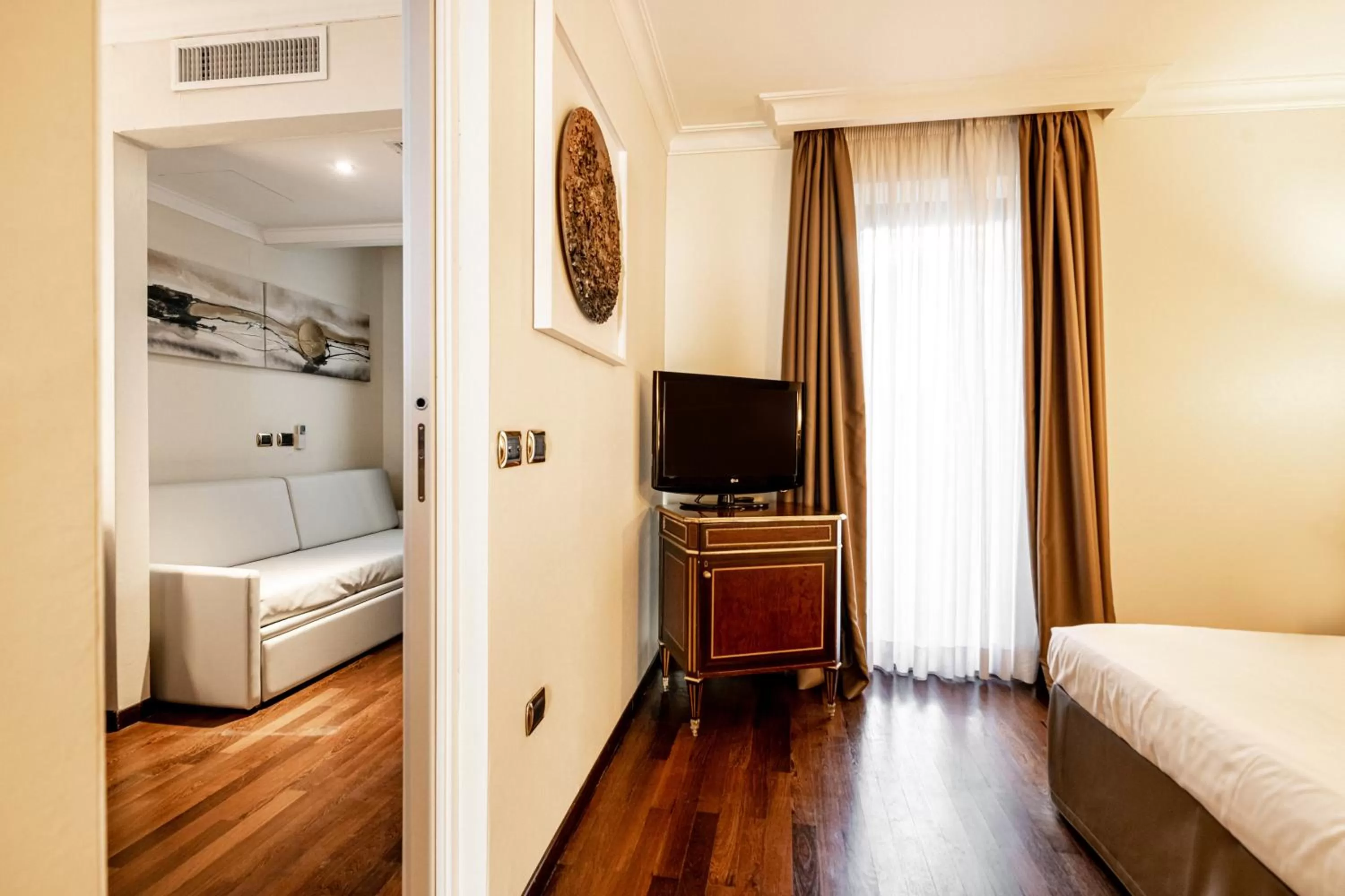 Bedroom, Bed in Trilussa Palace Hotel Congress & Spa