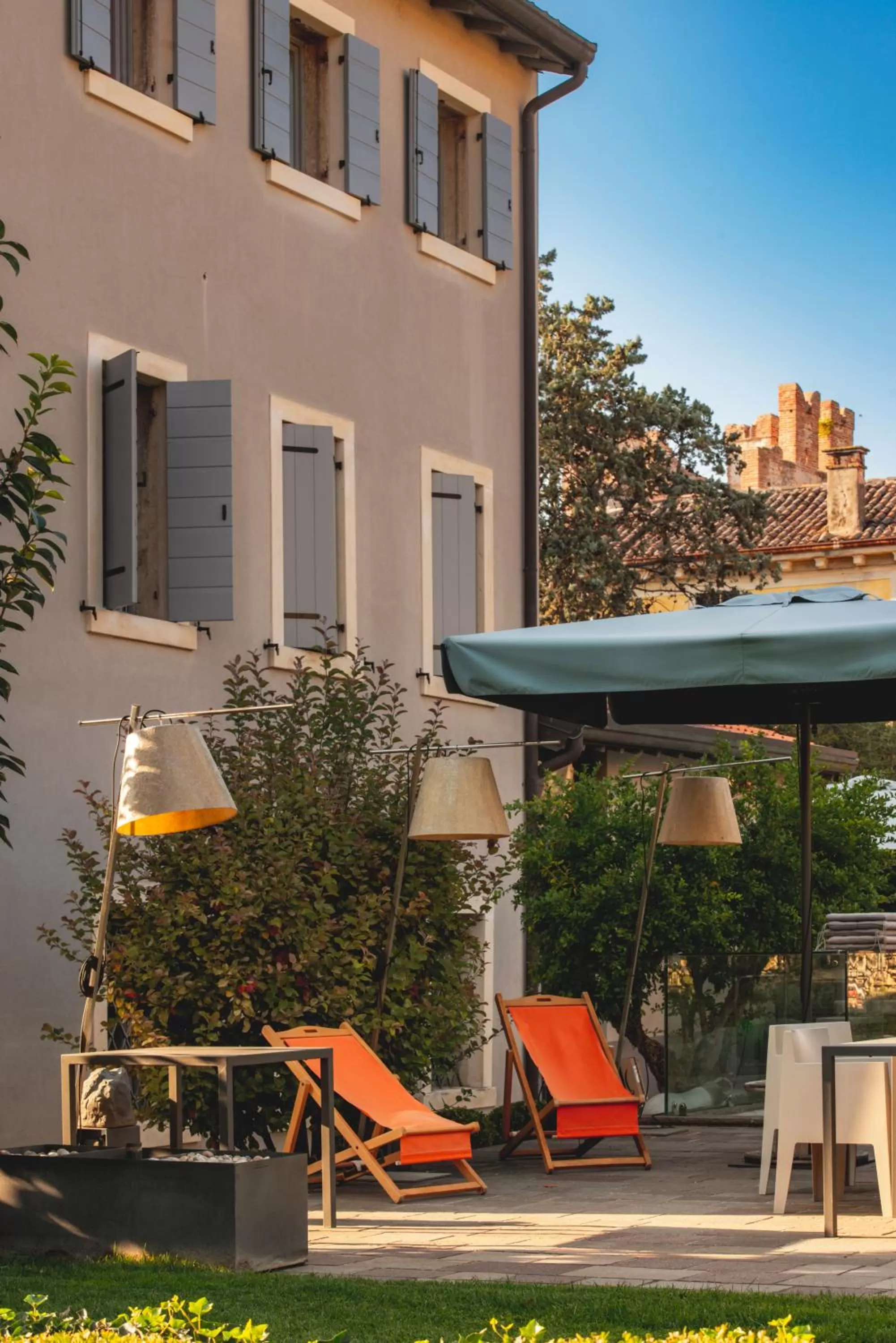 Inner courtyard view in Damaranto Residenza e Cucina